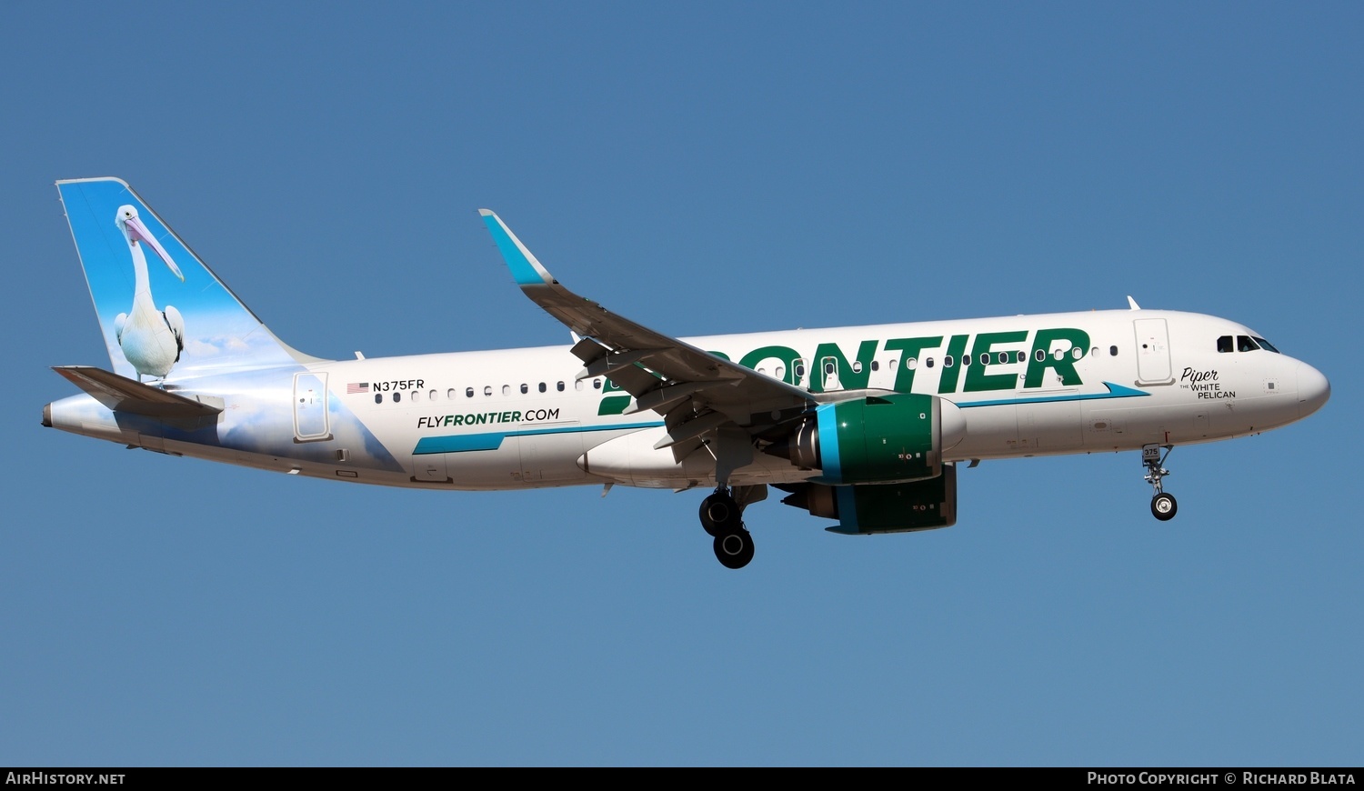 Aircraft Photo of N375FR | Airbus A320-251N | Frontier Airlines | AirHistory.net #654873