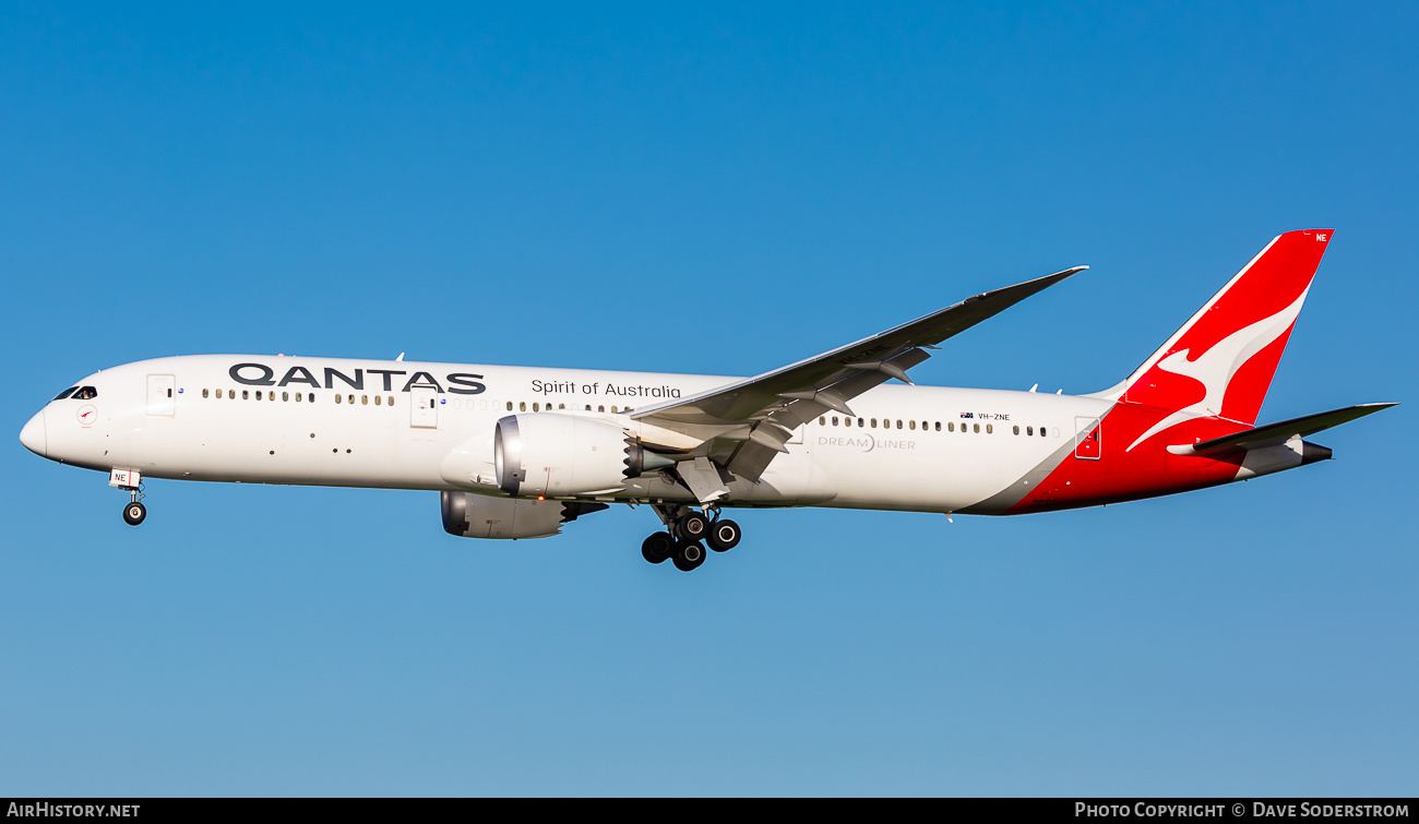 Aircraft Photo of VH-ZNE | Boeing 787-9 Dreamliner | Qantas | AirHistory.net #654878