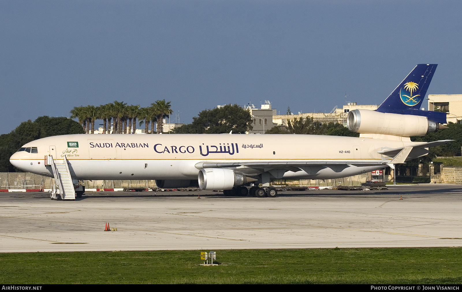 Aircraft Photo of HZ-AND | McDonnell Douglas MD-11F | Saudi Arabian Airlines Cargo | AirHistory.net #654882