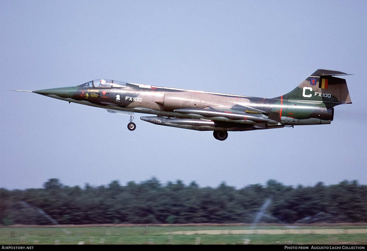 Aircraft Photo of FX100 | Lockheed F-104G Starfighter | Belgium - Air Force | AirHistory.net #654886