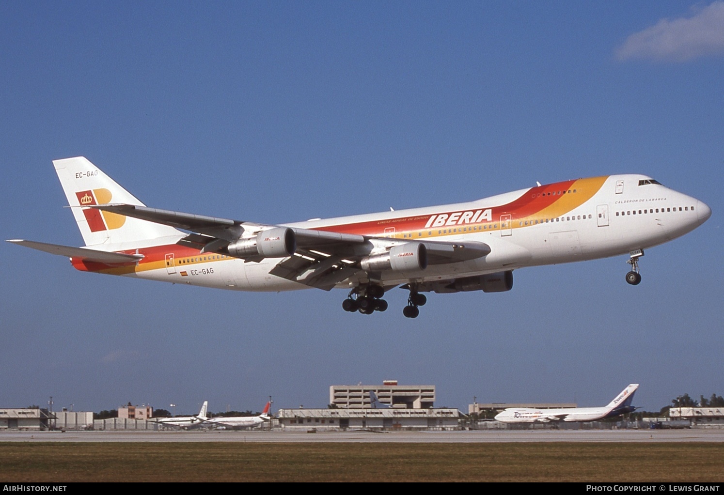 Aircraft Photo of EC-GAG | Boeing 747-256B | Iberia | AirHistory.net #654888