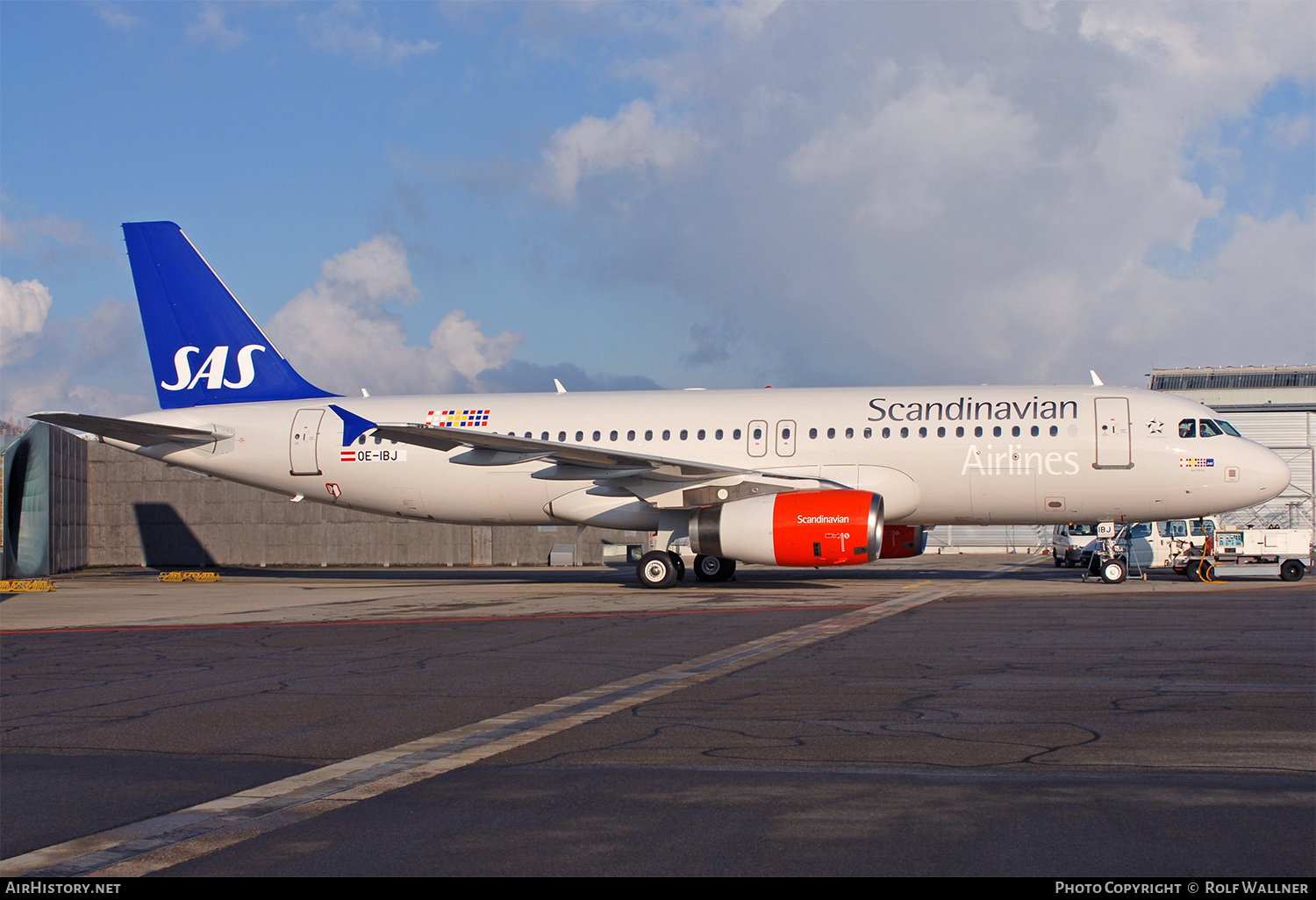 Aircraft Photo of OE-IBJ | Airbus A320-232 | Scandinavian Airlines - SAS | AirHistory.net #654889