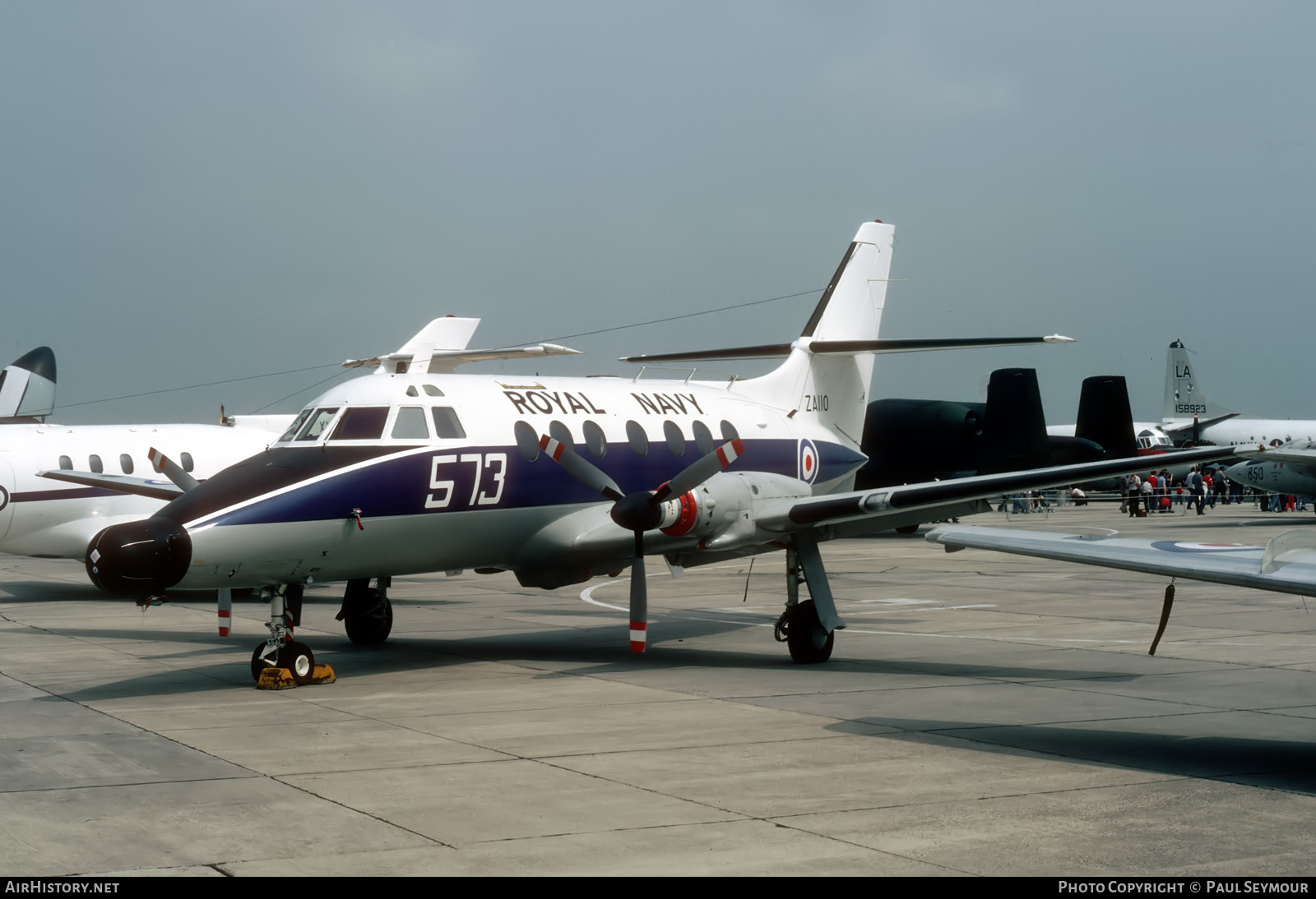 Aircraft Photo of ZA110 | Scottish Aviation HP-137 Jetstream T2 | UK - Navy | AirHistory.net #654891