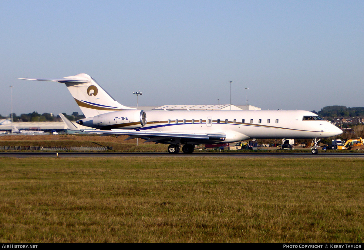 Aircraft Photo of VT-DHA | Bombardier Global Express (BD-700-1A10) | AirHistory.net #654898