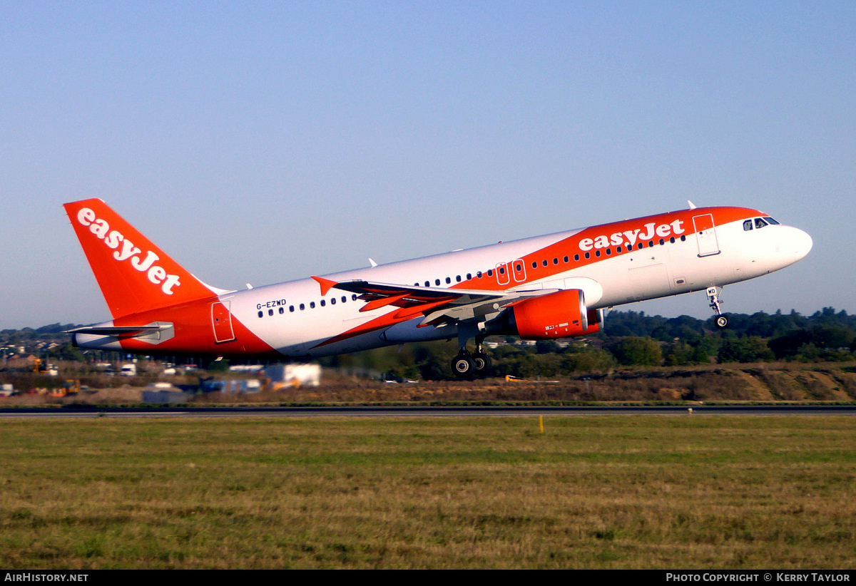 Aircraft Photo of G-EZWD | Airbus A320-214 | EasyJet | AirHistory.net #654930