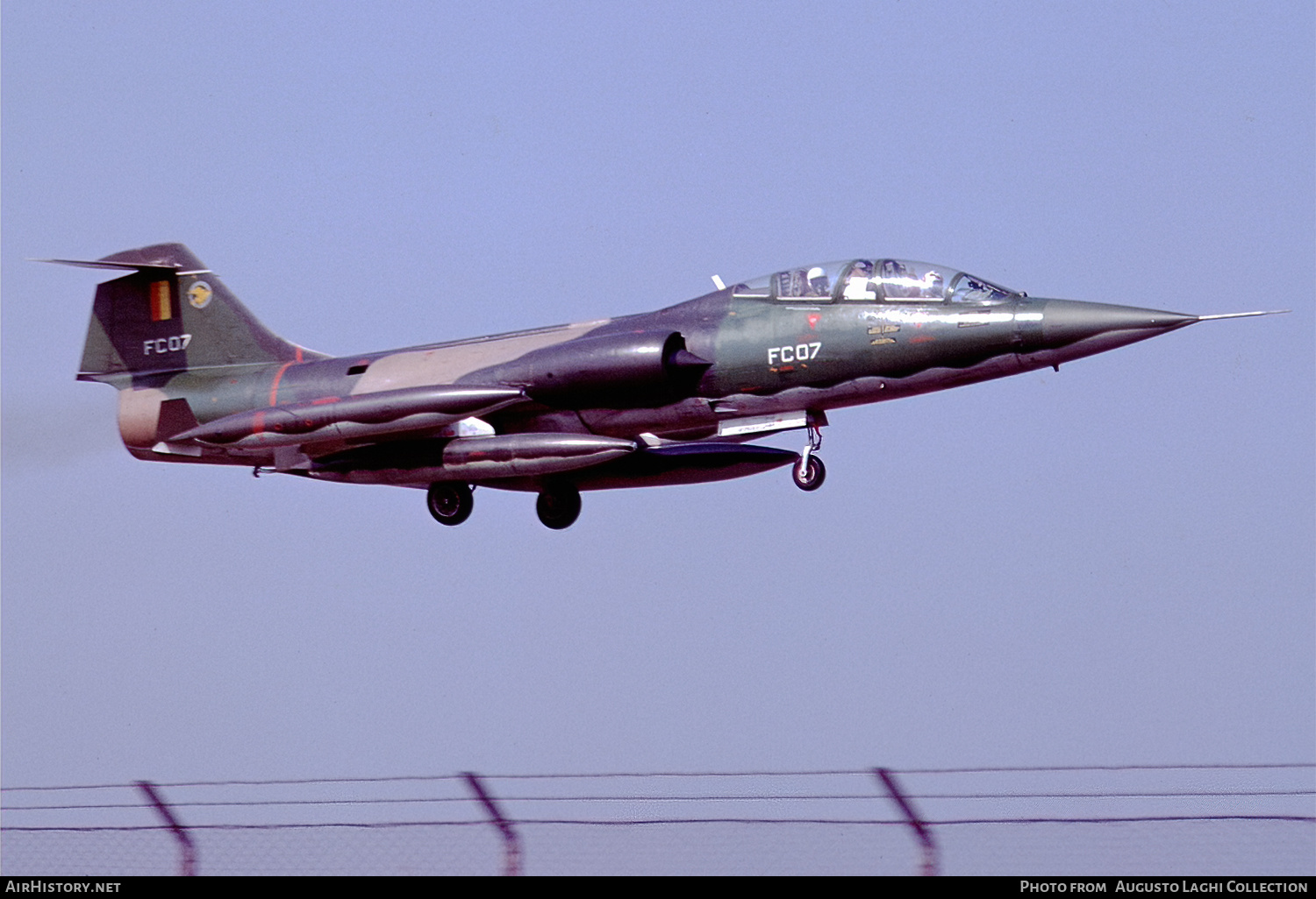 Aircraft Photo of FC07 | Lockheed TF-104G Starfighter | Belgium - Air Force | AirHistory.net #654933
