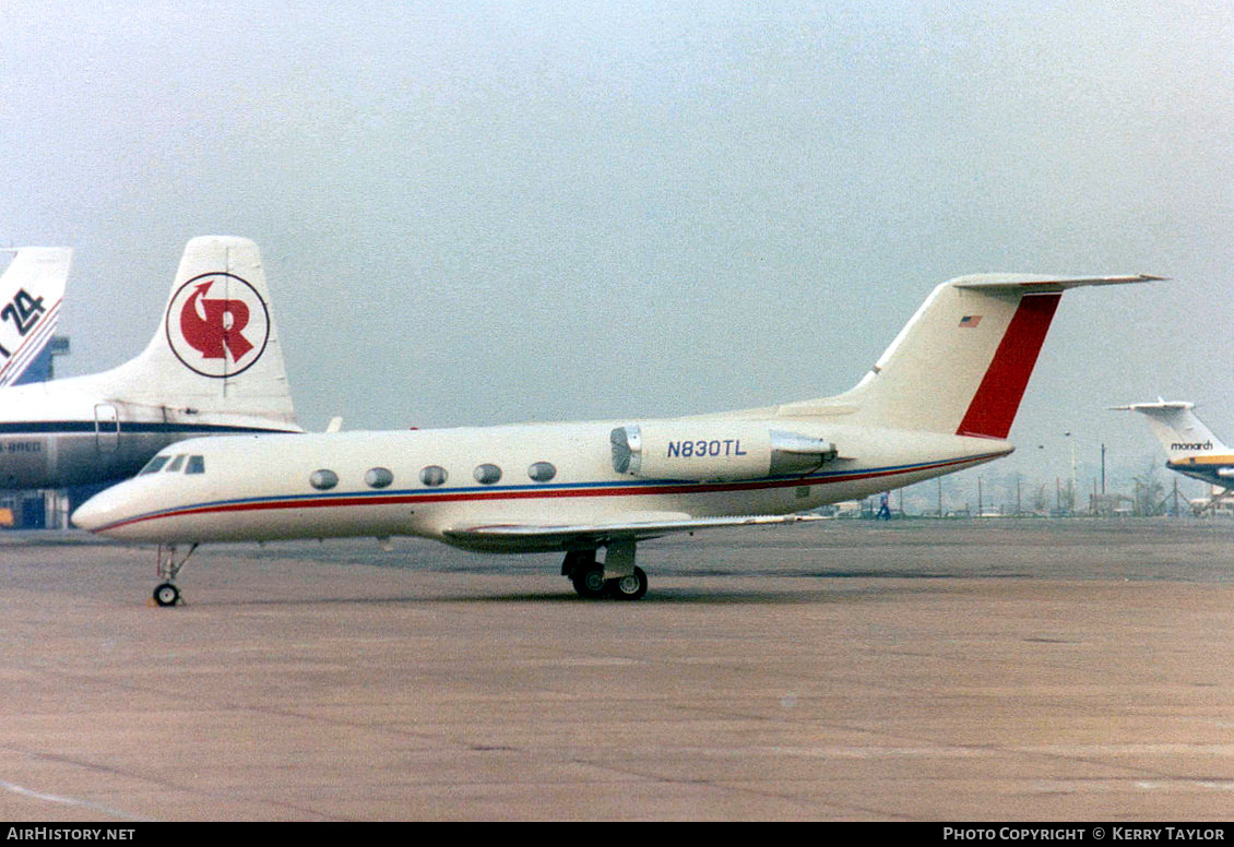 Aircraft Photo of N830TL | Grumman G-1159 Gulfstream II | AirHistory.net #654940