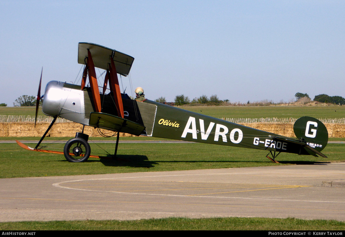 Aircraft Photo of G-EROE | Avro 504K (replica) | AirHistory.net #654942