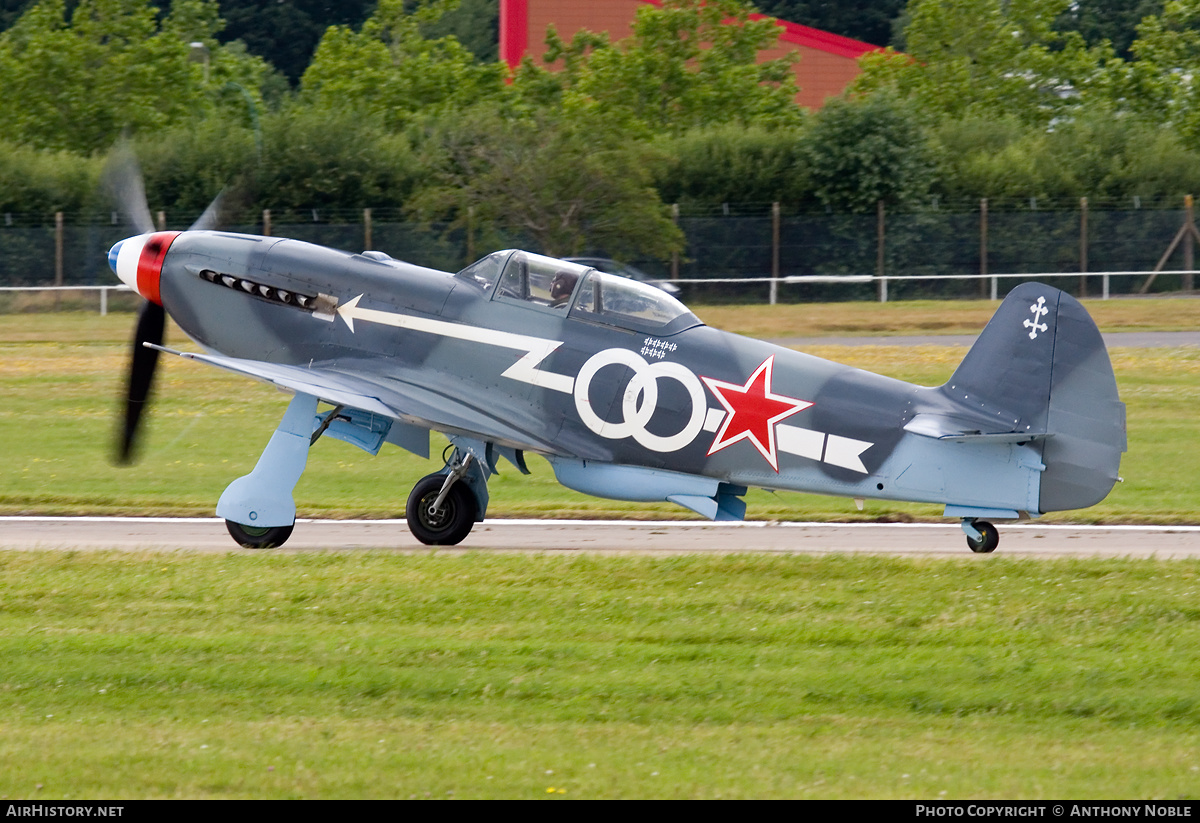 Aircraft Photo of G-OLEG | Yakovlev Yak-3UA | Soviet Union - Air Force | AirHistory.net #654943