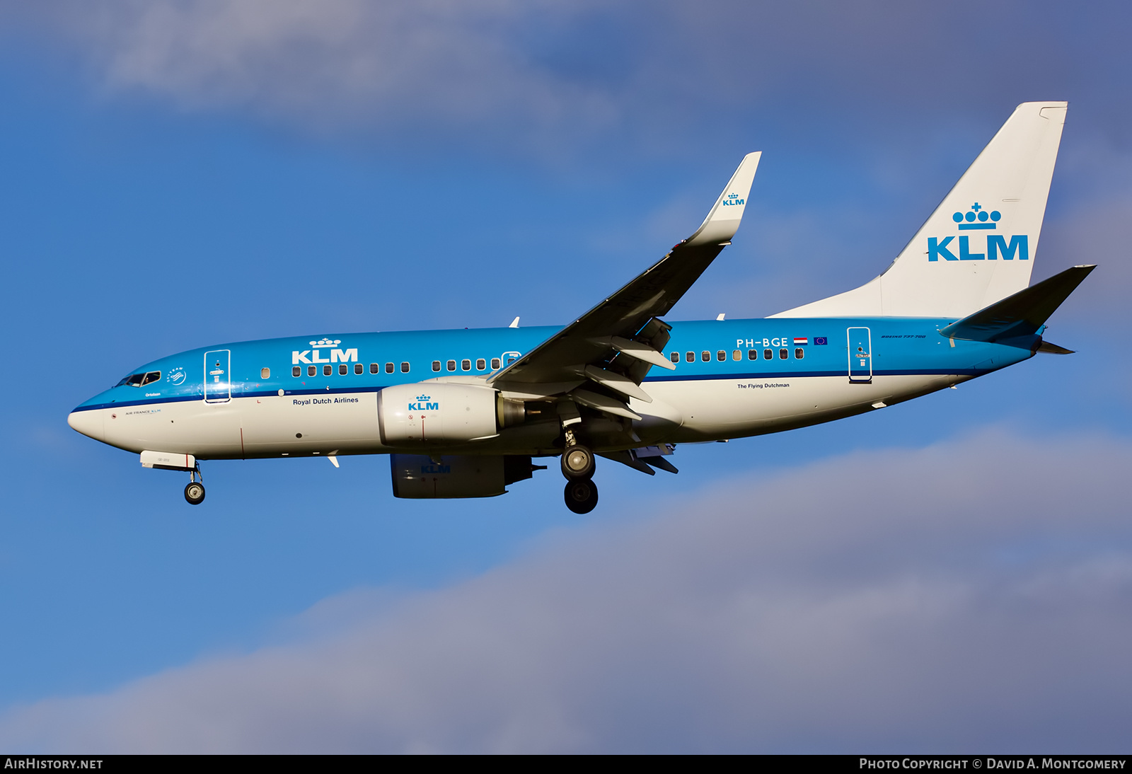 Aircraft Photo of PH-BGE | Boeing 737-7K2 | KLM - Royal Dutch Airlines | AirHistory.net #654956