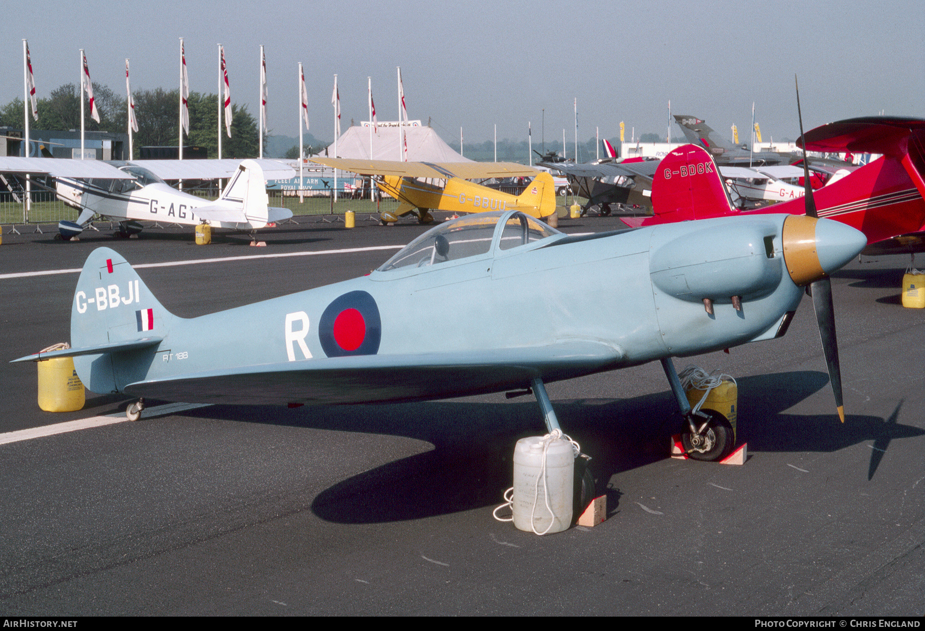 Aircraft Photo of G-BBJI / RT188 | Isaacs Spitfire | AirHistory.net #654961