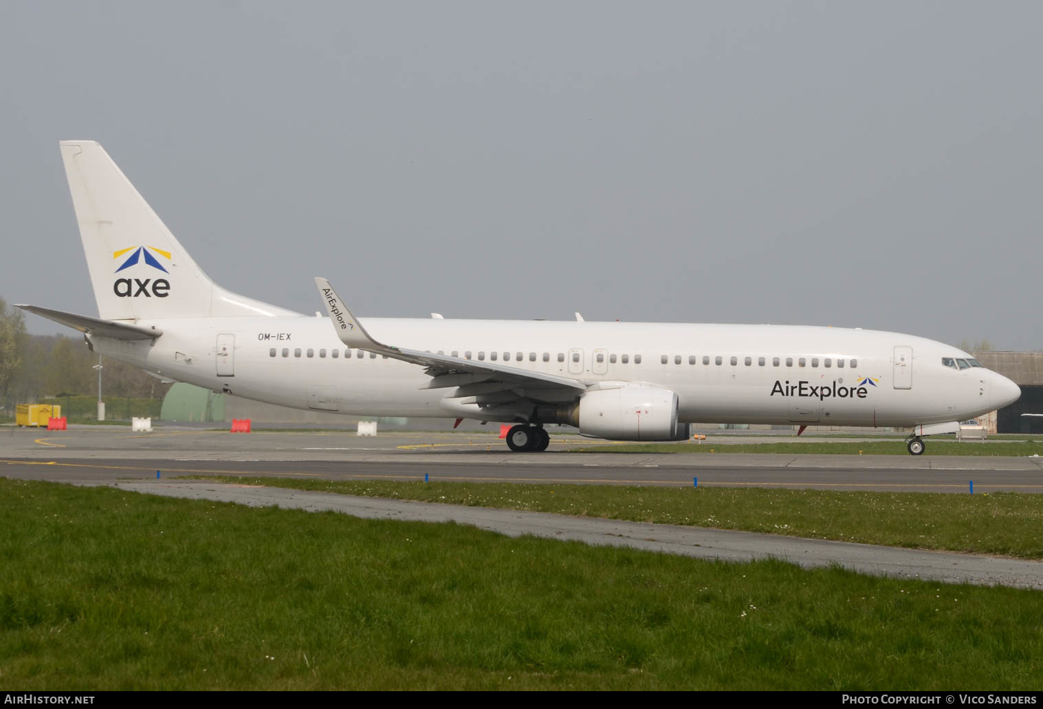 Aircraft Photo of OM-IEX | Boeing 737-8BK | AirExplore - Axe | AirHistory.net #654972