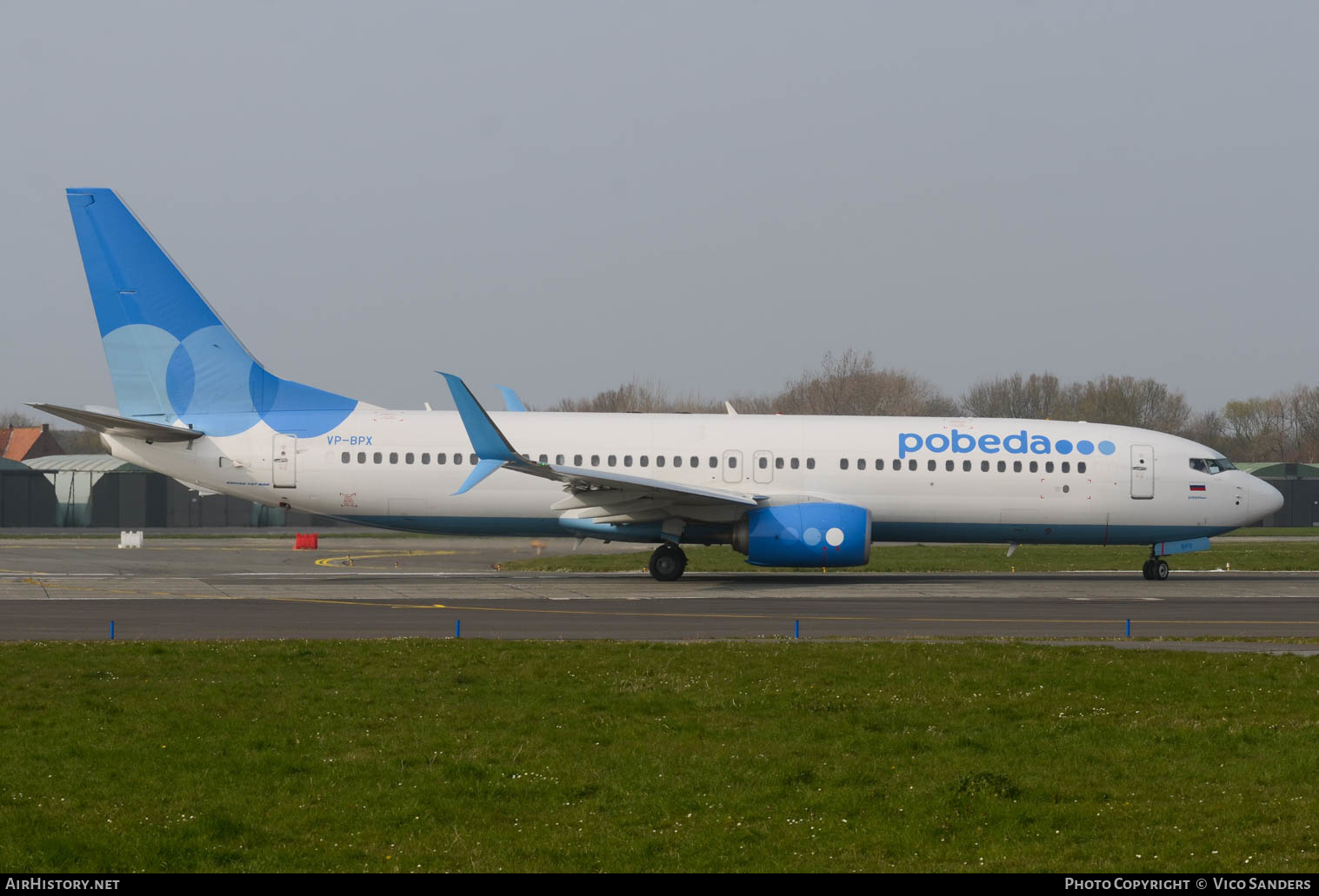 Aircraft Photo of VP-BPX | Boeing 737-800 | Pobeda Airlines | AirHistory.net #654973