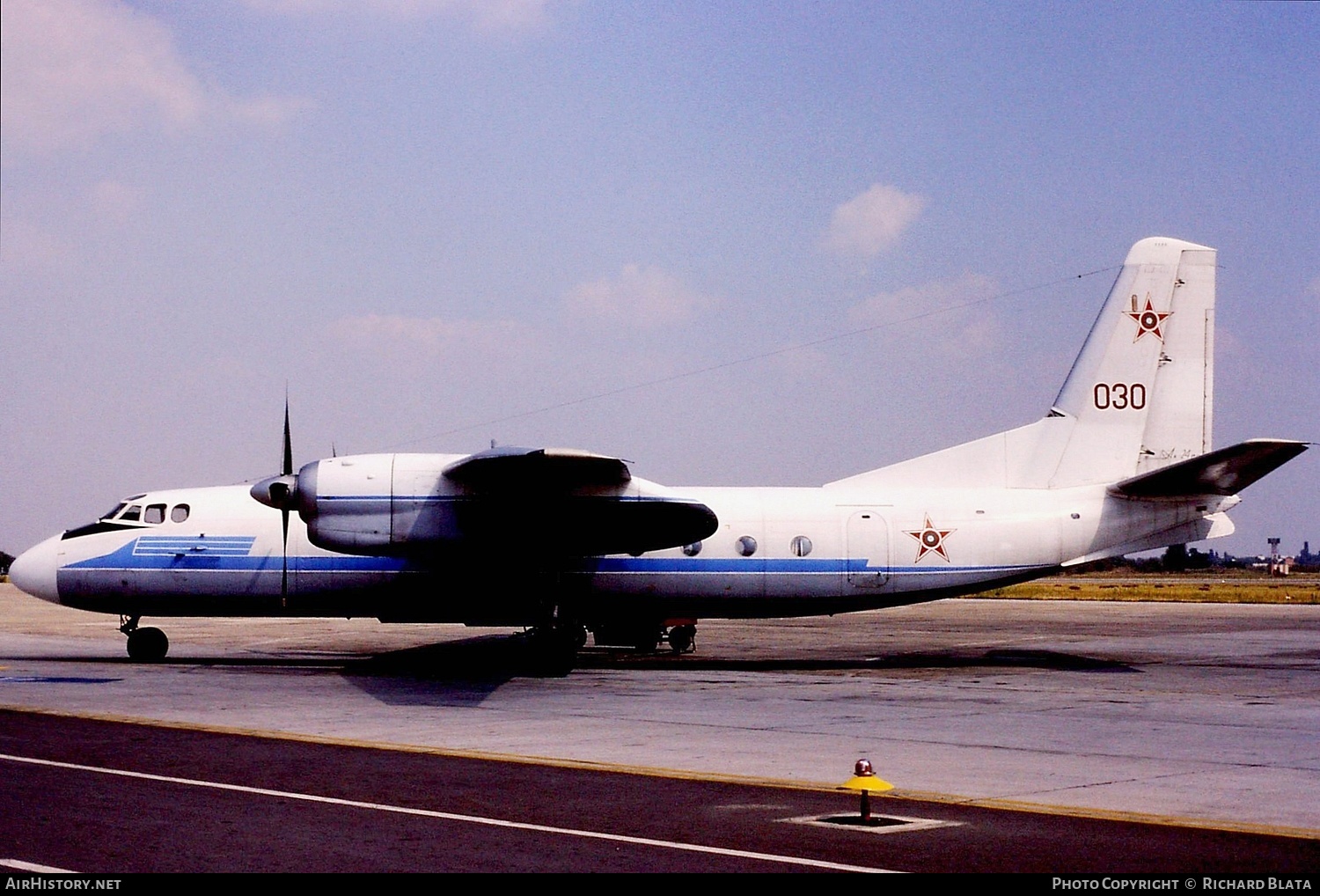 Aircraft Photo of 030 | Antonov An-24RV | Bulgaria - Air Force | AirHistory.net #654977