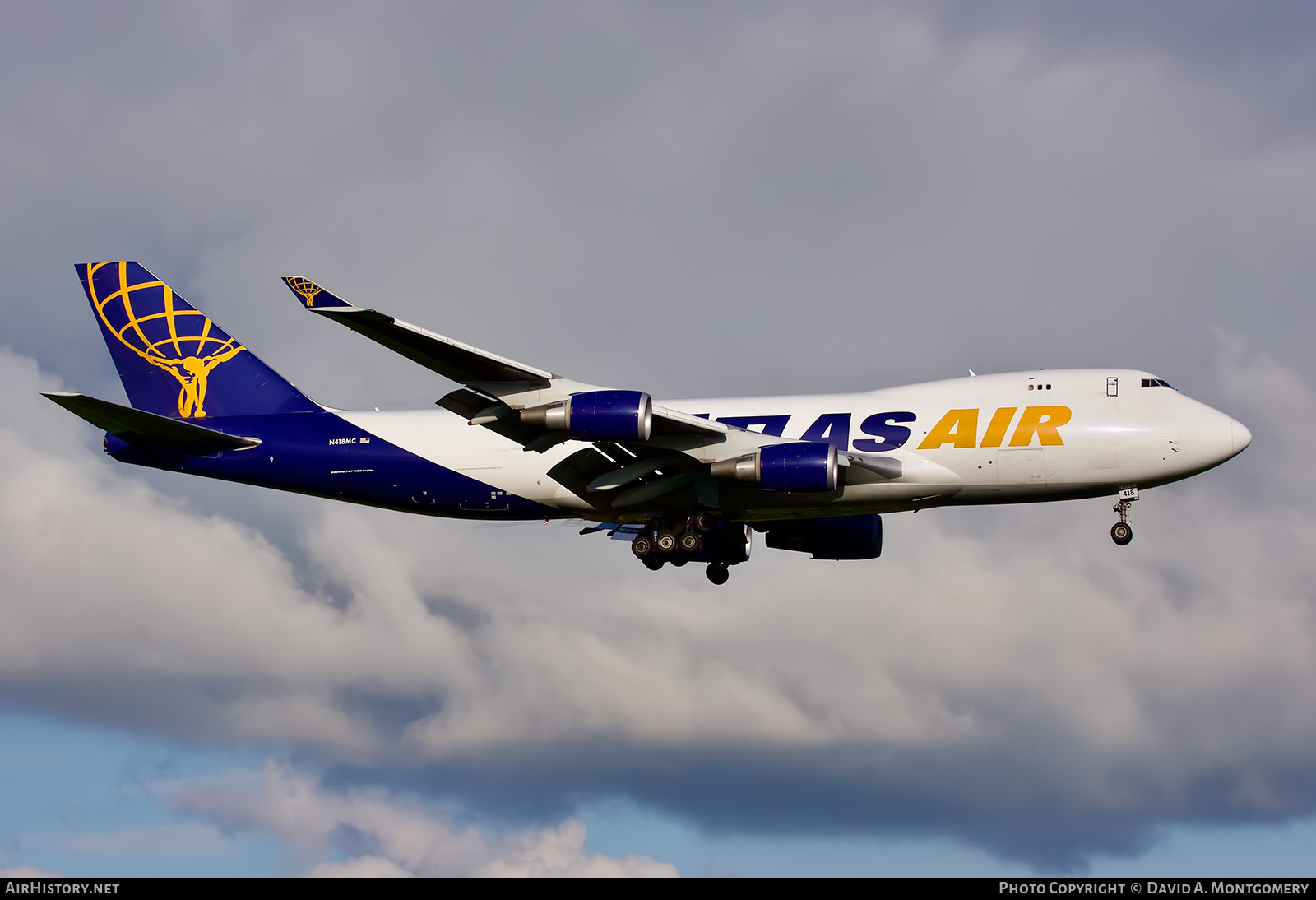 Aircraft Photo of N418MC | Boeing 747-47UF/SCD | Atlas Air | AirHistory.net #654980
