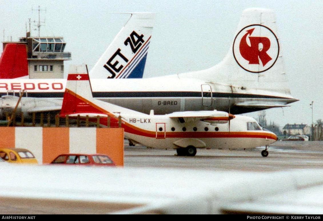 Aircraft Photo of HB-LKX | CASA C-212-100 Aviocar | AirHistory.net #654983