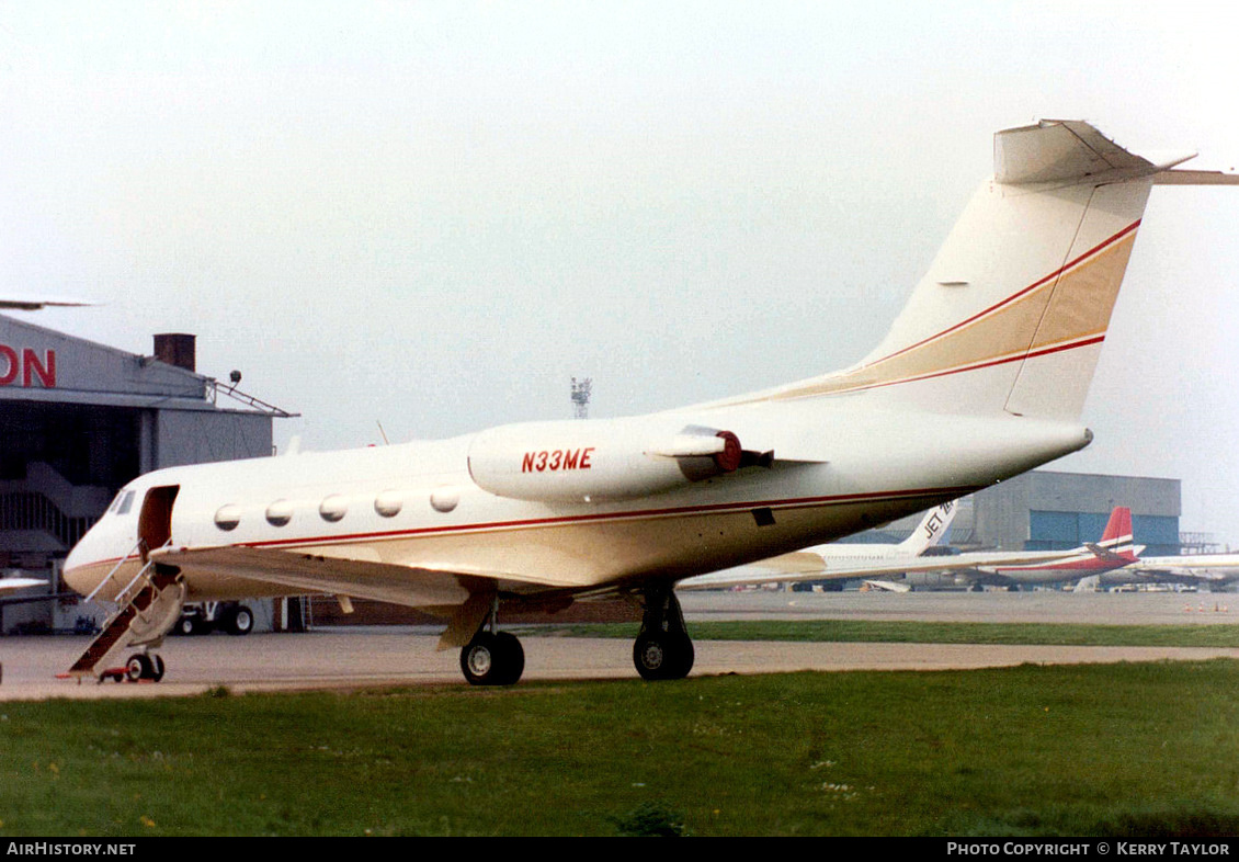 Aircraft Photo of N33ME | Grumman G-1159 Gulfstream II | AirHistory.net #654986