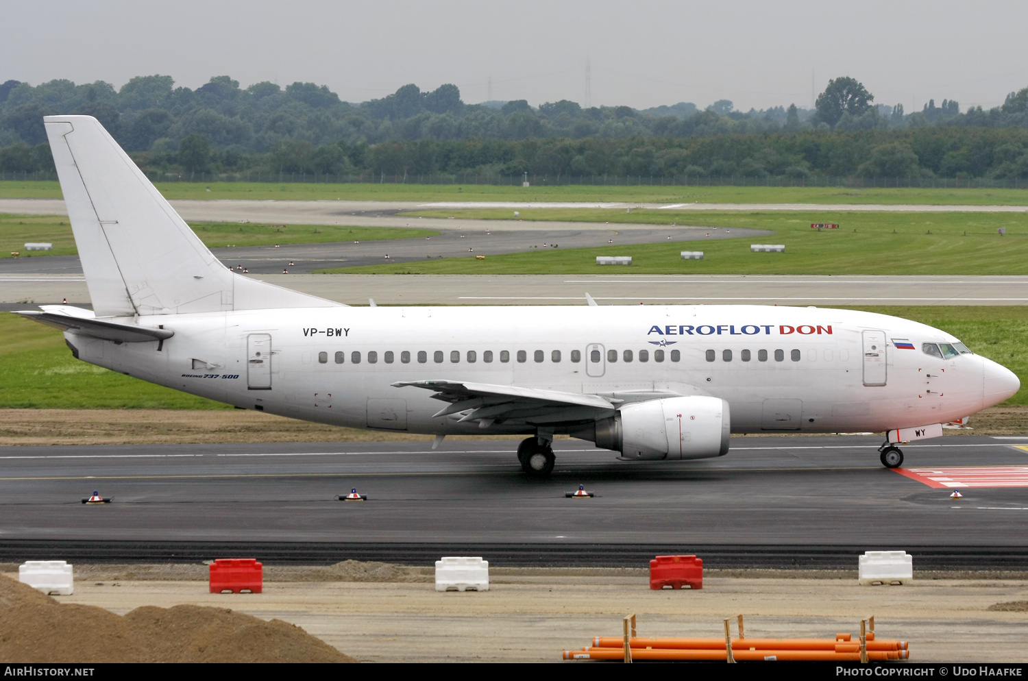 Aircraft Photo of VP-BWY | Boeing 737-528 | Aeroflot - Don | AirHistory.net #654993
