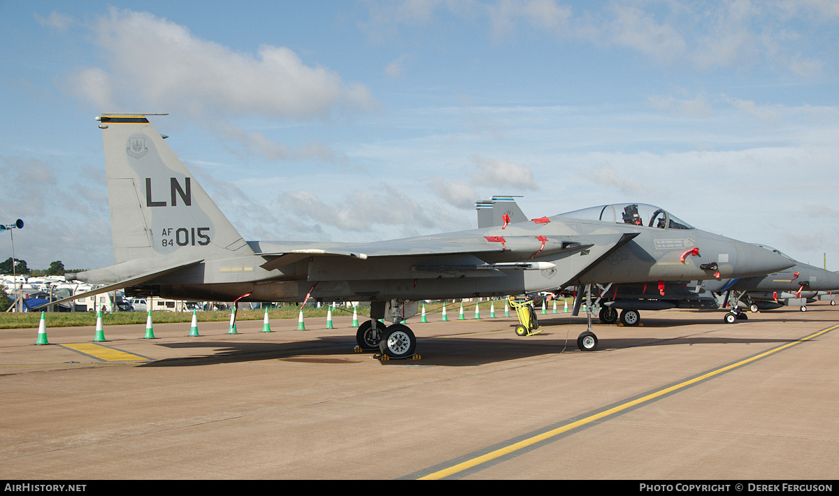 Aircraft Photo of 84-0015 / AF84-015 | McDonnell Douglas F-15C Eagle | USA - Air Force | AirHistory.net #654998