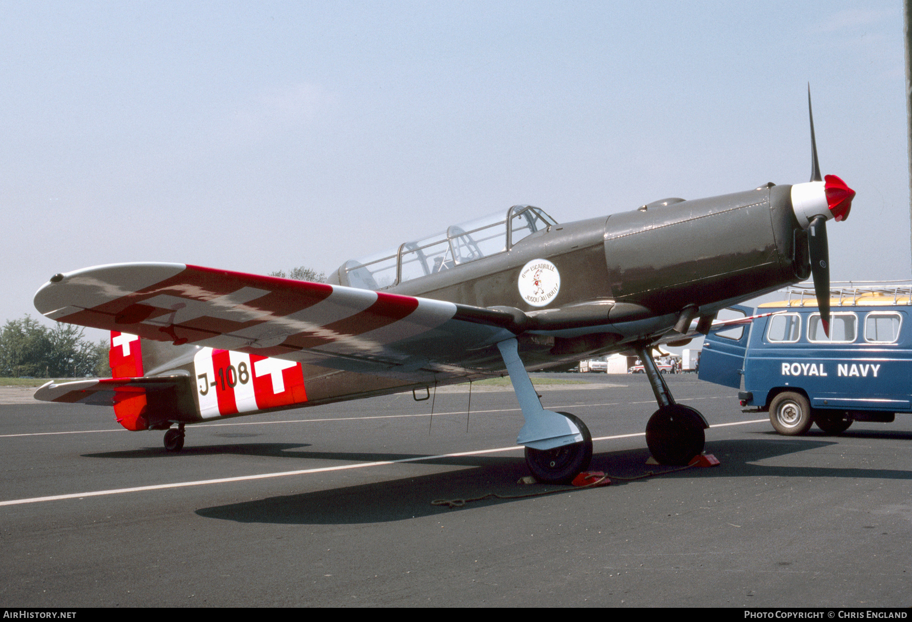 Aircraft Photo of G-BJAX / J-108 | Pilatus P-2-05 | Switzerland - Air Force | AirHistory.net #655003