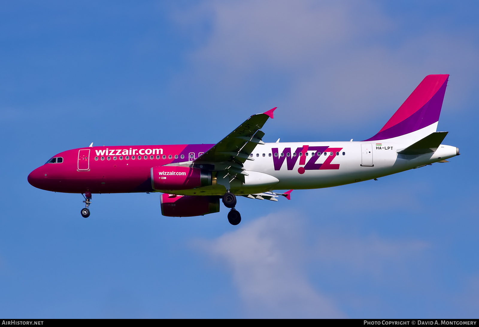 Aircraft Photo of HA-LPT | Airbus A320-232 | Wizz Air | AirHistory.net #655006