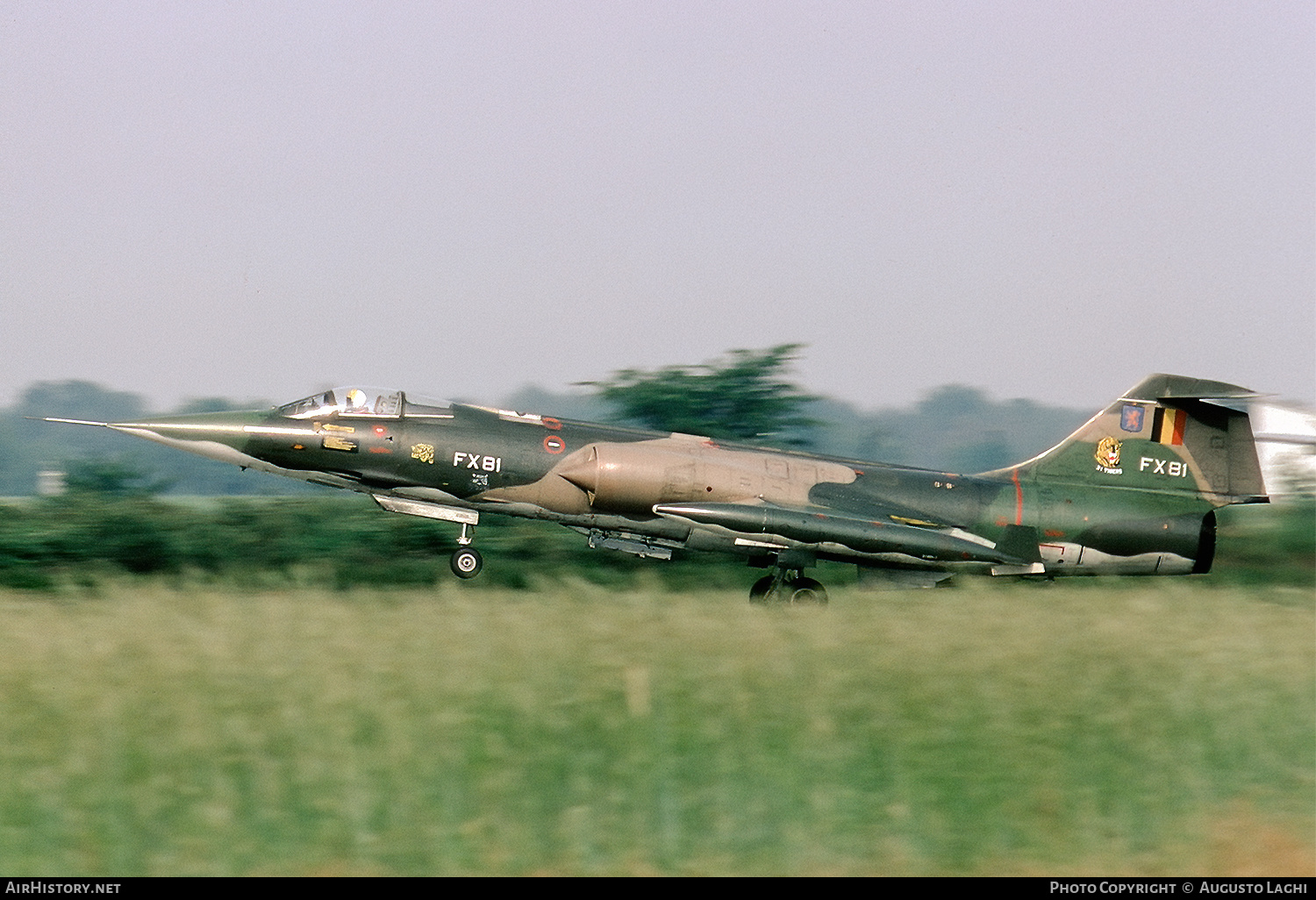 Aircraft Photo of FX81 | Lockheed F-104G Starfighter | Belgium - Air Force | AirHistory.net #655012