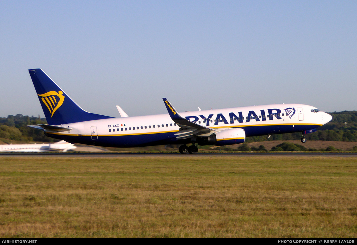 Aircraft Photo of EI-EKZ | Boeing 737-8AS | Ryanair | AirHistory.net #655014