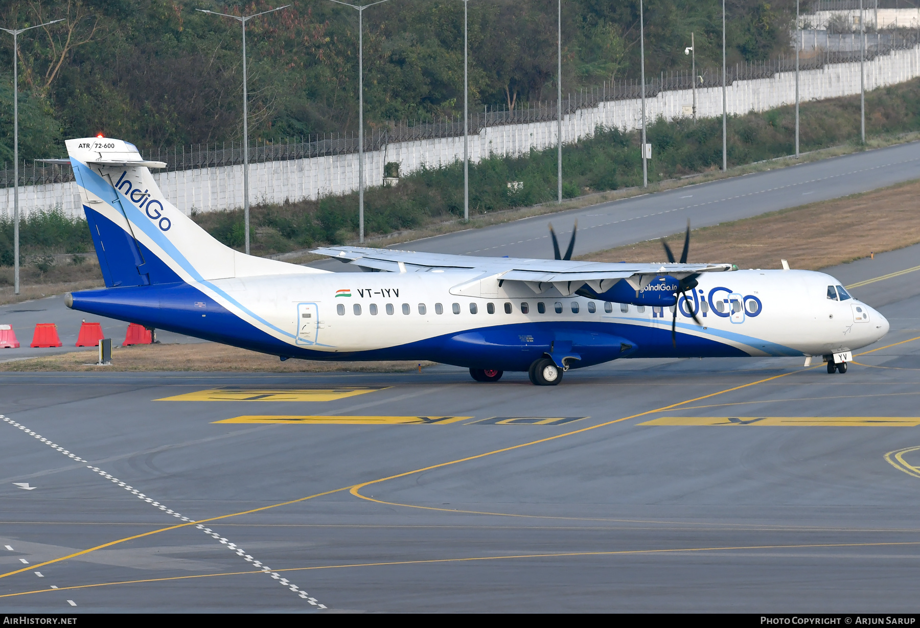 Aircraft Photo of VT-IYV | ATR ATR-72-600 (ATR-72-212A) | IndiGo | AirHistory.net #655034