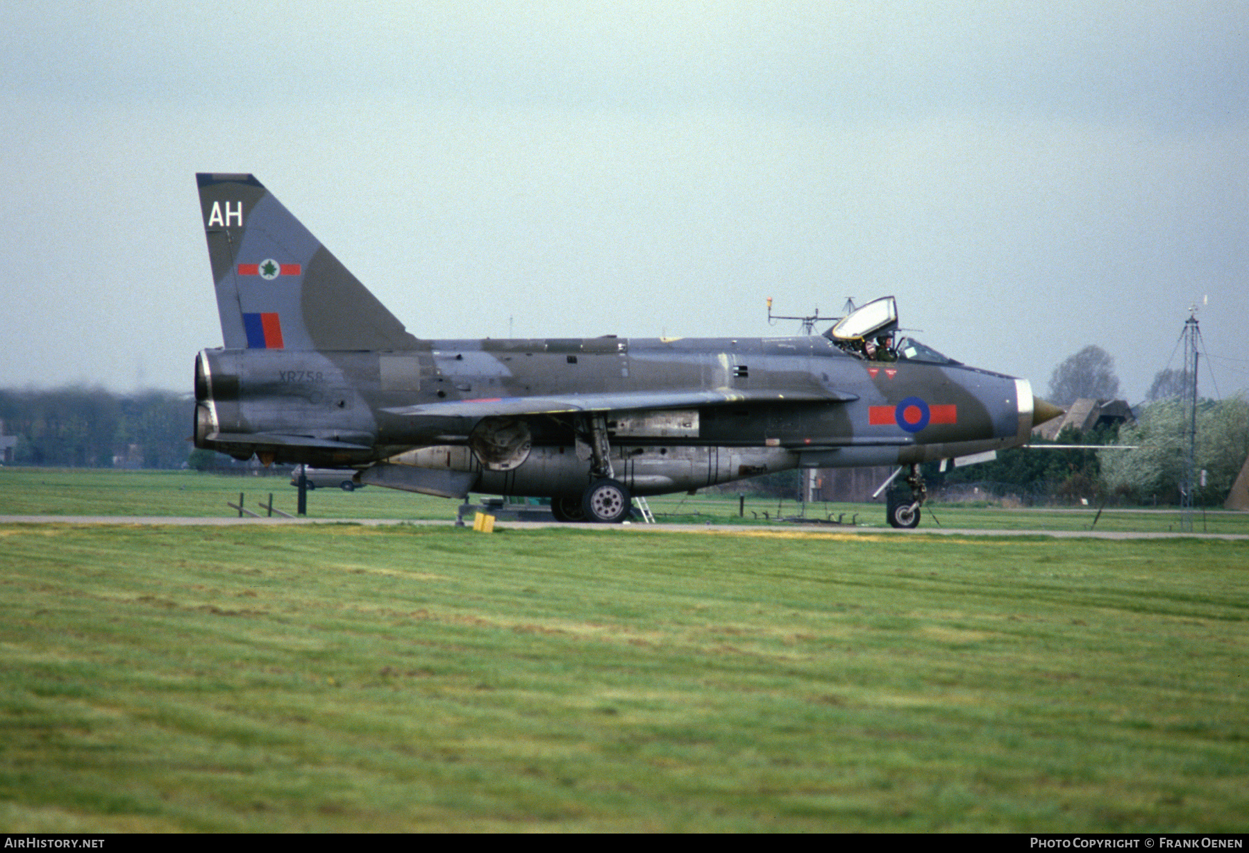 Aircraft Photo of XR758 | English Electric Lightning F6 | UK - Air Force | AirHistory.net #655039