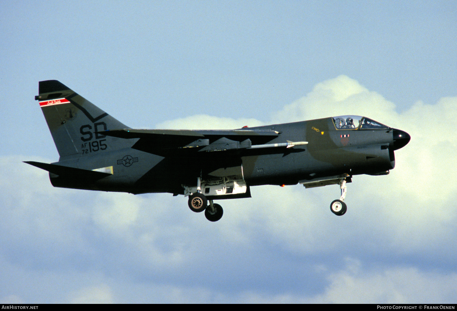 Aircraft Photo of 72-0195 / 72-195 | LTV A-7D Corsair II | USA - Air Force | AirHistory.net #655041