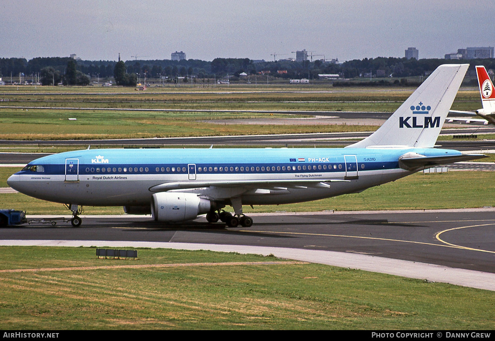 Aircraft Photo of PH-AGK | Airbus A310-203 | KLM - Royal Dutch Airlines | AirHistory.net #655048