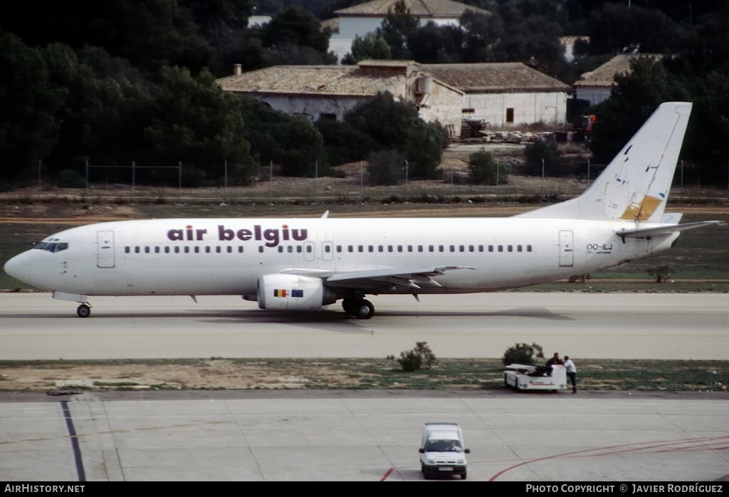 Aircraft Photo of OO-ILJ | Boeing 737-46B | Air Belgium | AirHistory.net #655053