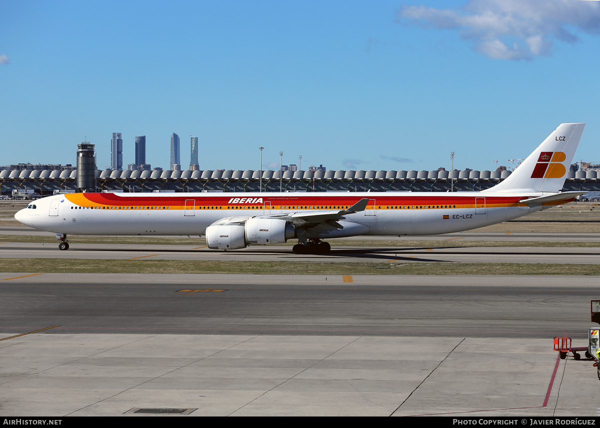 Aircraft Photo of EC-LCZ | Airbus A340-642 | Iberia | AirHistory.net #655058