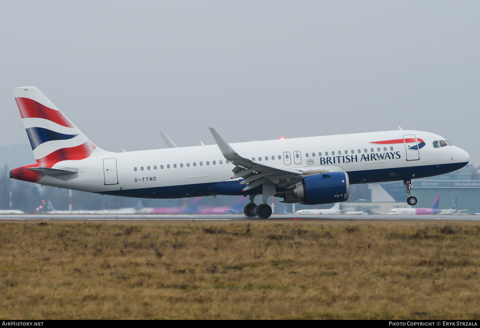 Aircraft Photo of G-TTND | Airbus A320-251N | British Airways | AirHistory.net #655061