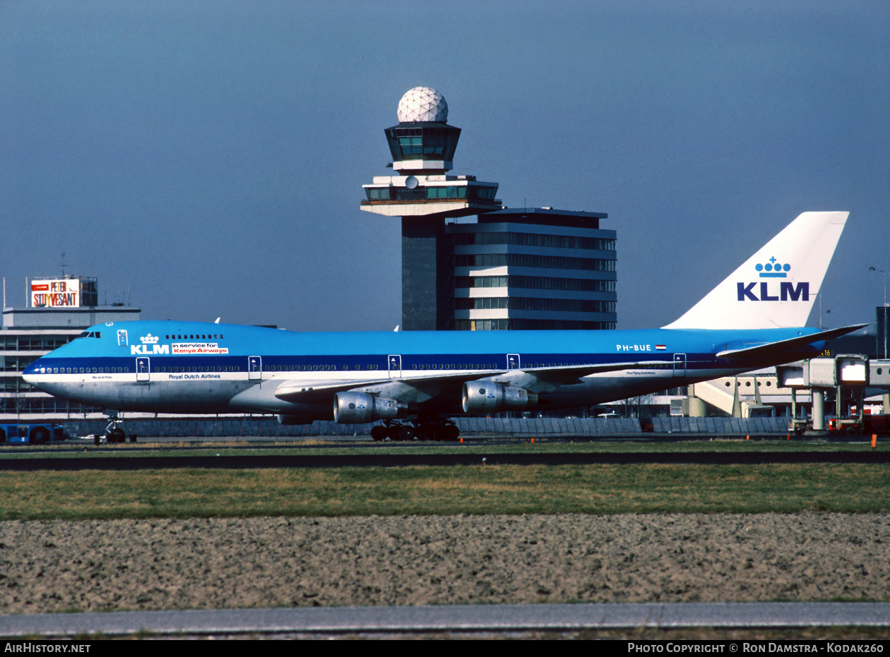 Aircraft Photo of PH-BUE | Boeing 747-206B | KLM - Royal Dutch Airlines | AirHistory.net #655064