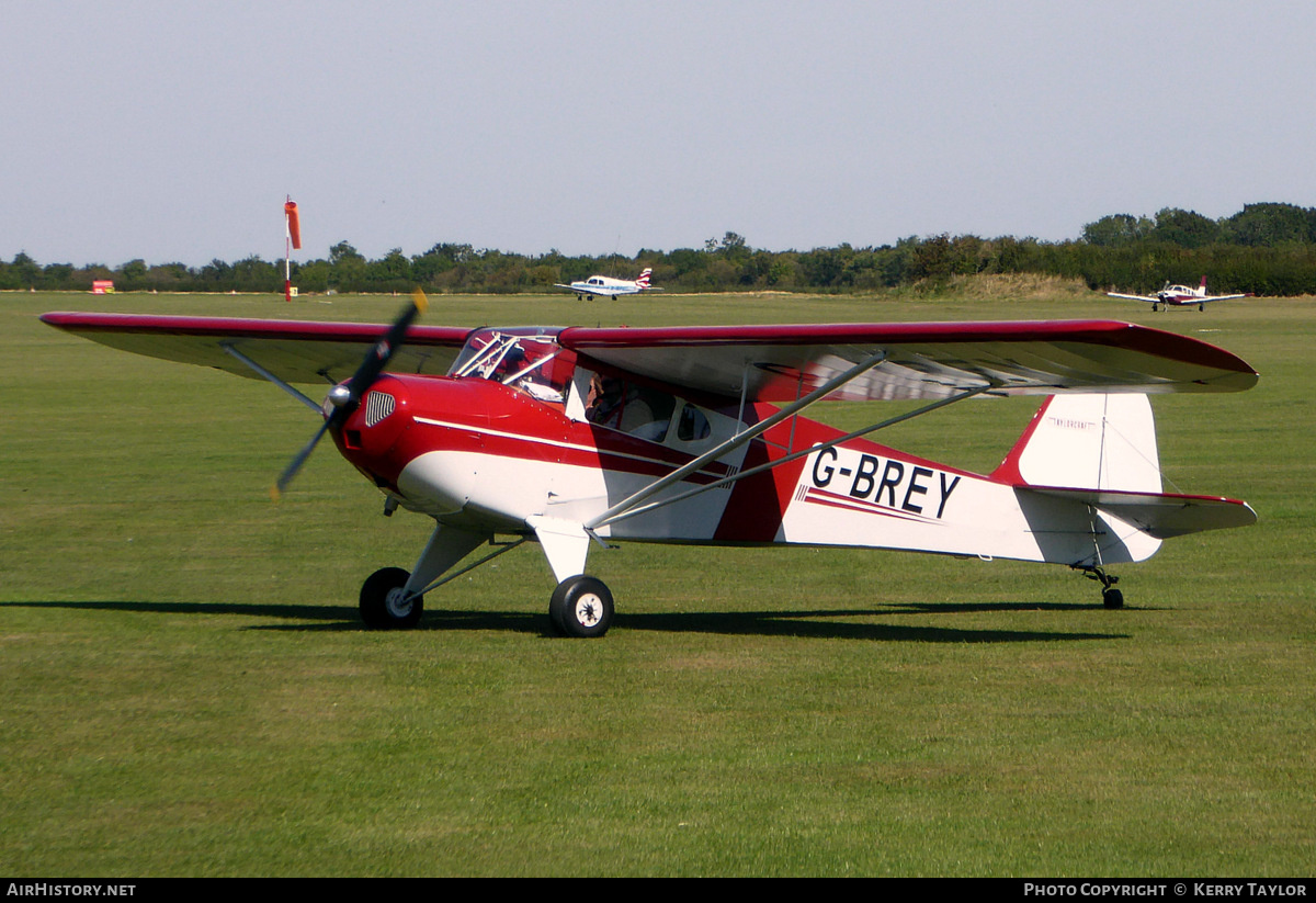 Aircraft Photo of G-BREY | Taylorcraft BC-12D Twosome | AirHistory.net #655065