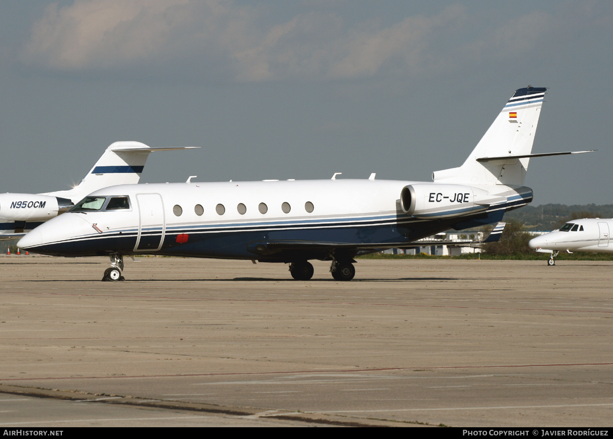Aircraft Photo of EC-JQE | Israel Aircraft Industries Gulfstream G200 | AirHistory.net #655078