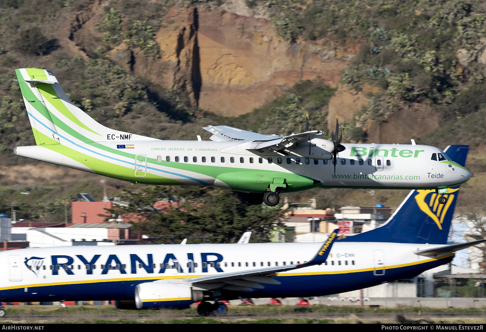 Aircraft Photo of EC-NMF | ATR ATR-72-600 (ATR-72-212A) | Binter Canarias | AirHistory.net #655081