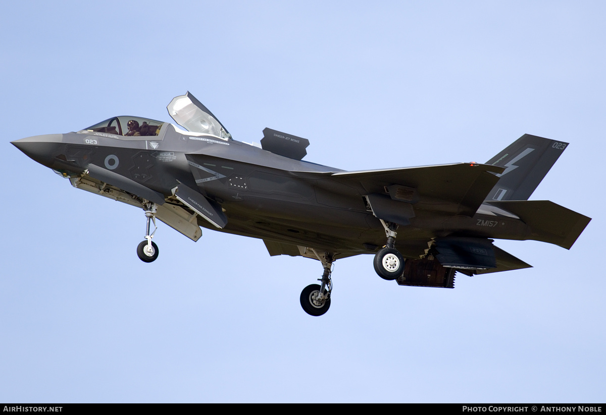 Aircraft Photo of ZM157 | Lockheed Martin F-35B Lightning II | UK - Air Force | AirHistory.net #655096