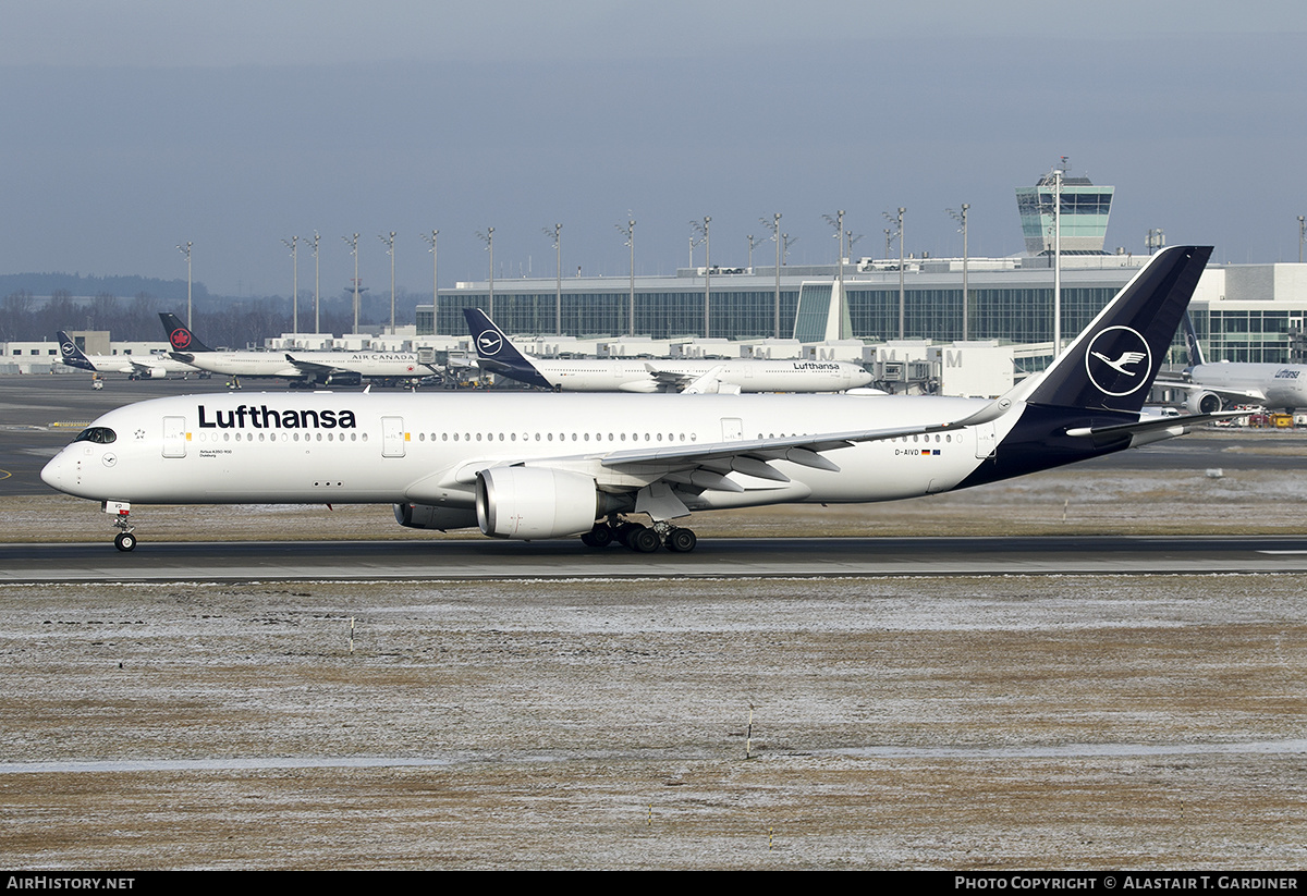 Aircraft Photo of D-AIVD | Airbus A350-941 | Lufthansa | AirHistory.net #655119