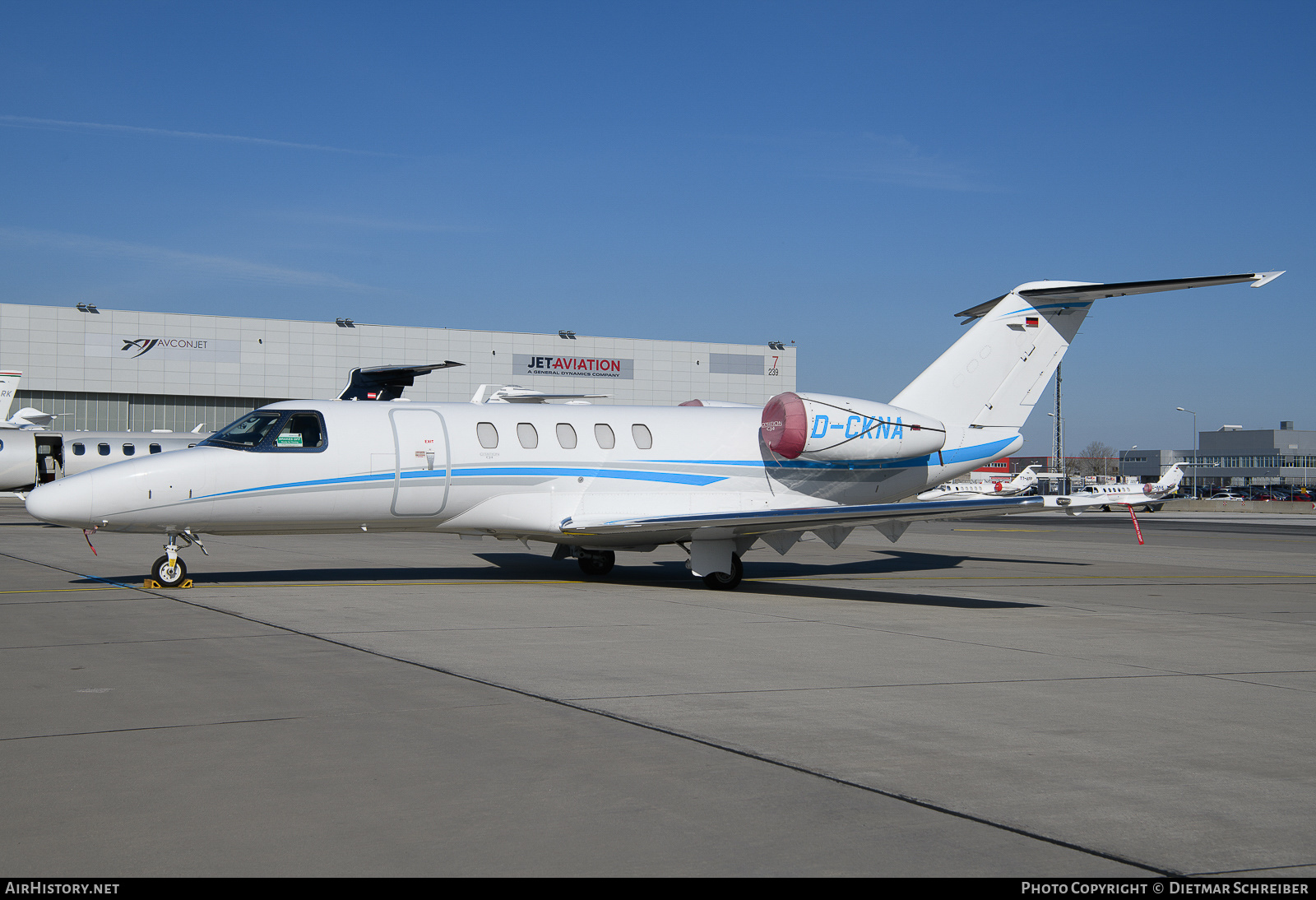 Aircraft Photo of D-CKNA | Cessna 525C CitationJet CJ4 | AirHistory.net #655131