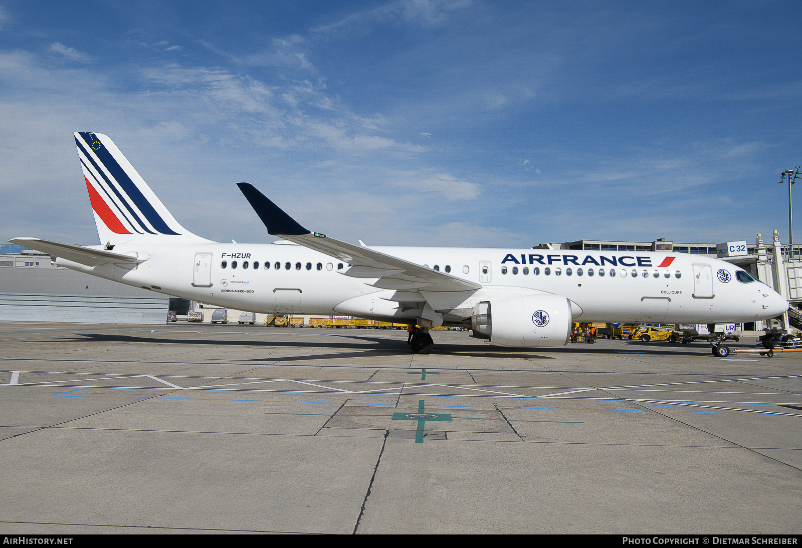 Aircraft Photo of F-HZUR | Airbus A220-371 (BD-500-1A11) | Air France | AirHistory.net #655140