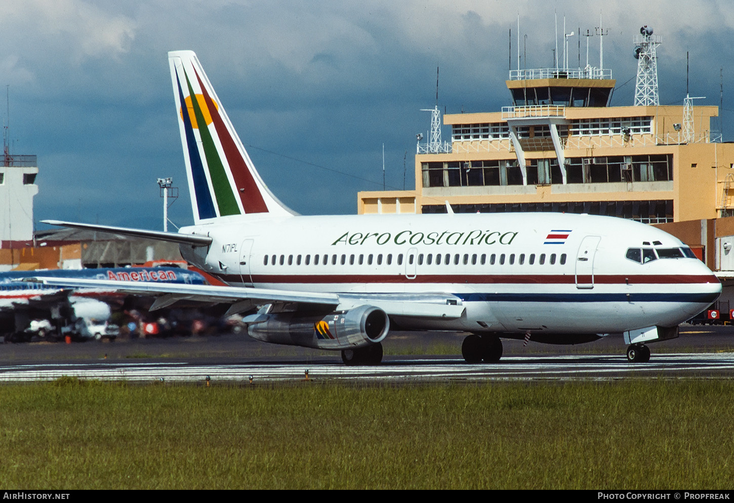 Aircraft Photo of N171PL | Boeing 737-2L9/Adv | Aero Costa Rica | AirHistory.net #655146