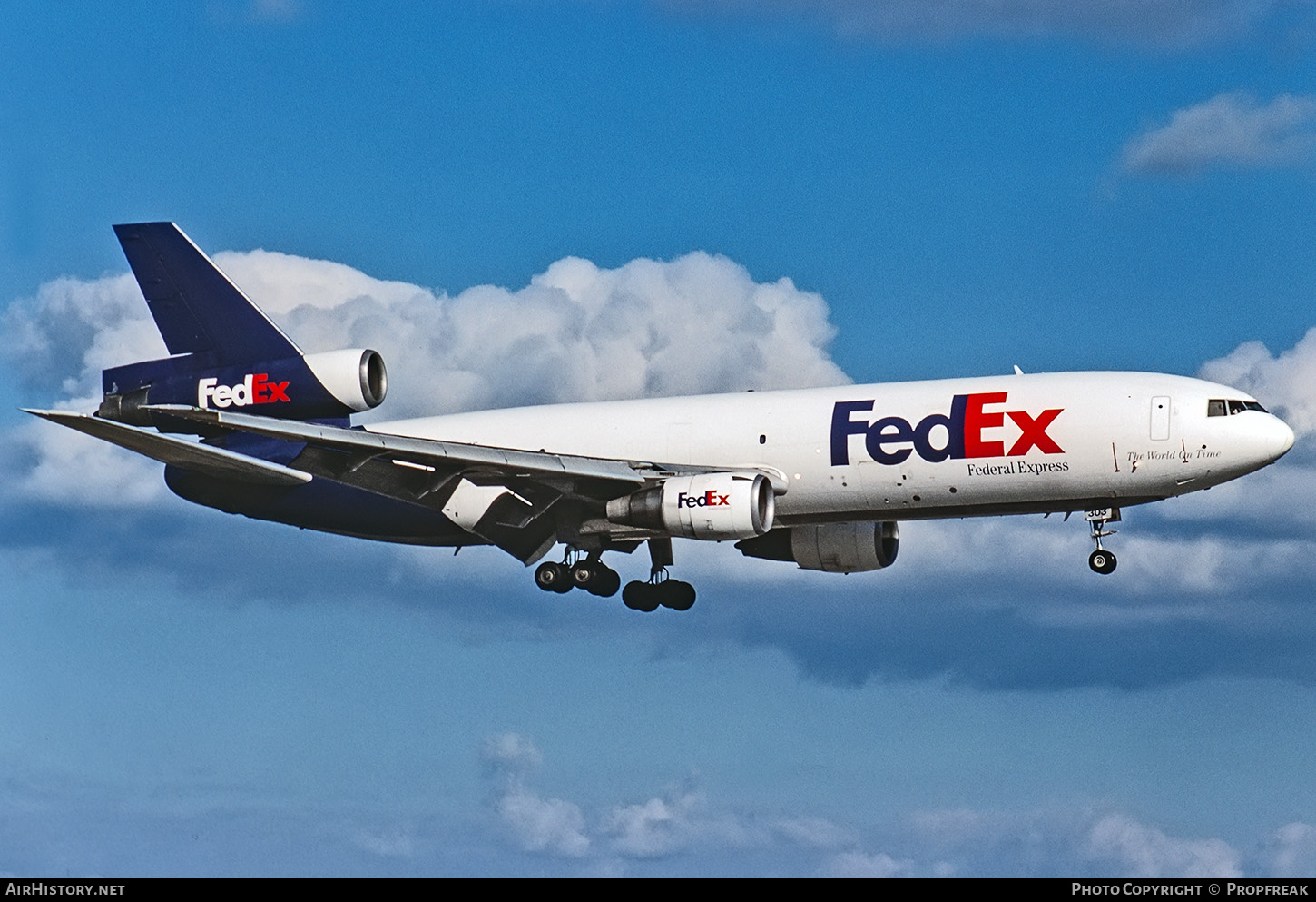 Aircraft Photo of N303FE | McDonnell Douglas DC-10-30(F) | Fedex - Federal Express | AirHistory.net #655147