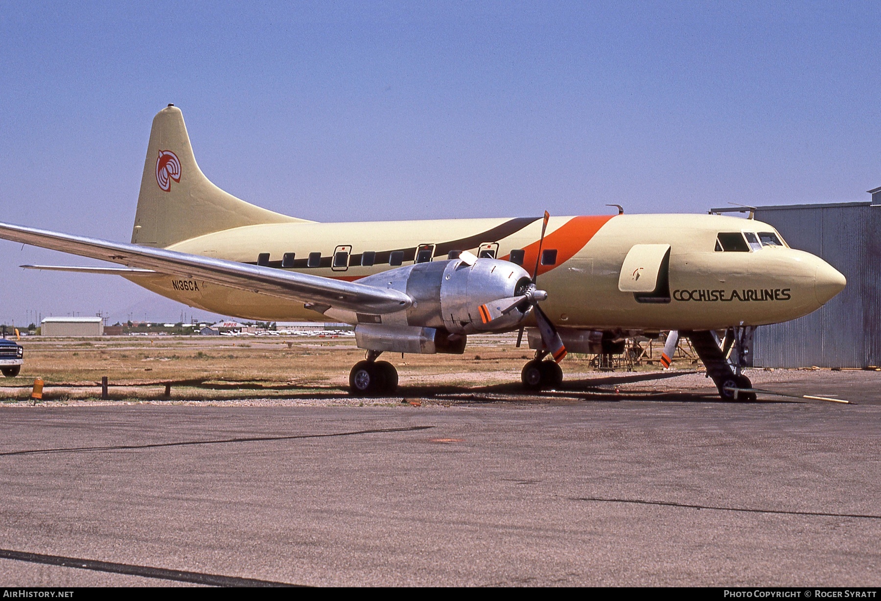 Aircraft Photo of N136CA | Convair 440-40 Metropolitan | Cochise Airlines | AirHistory.net #655151