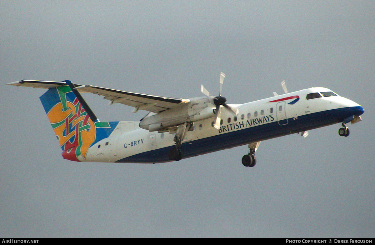 Aircraft Photo of G-BRYV | Bombardier DHC-8-311Q Dash 8 | British Airways | AirHistory.net #655161