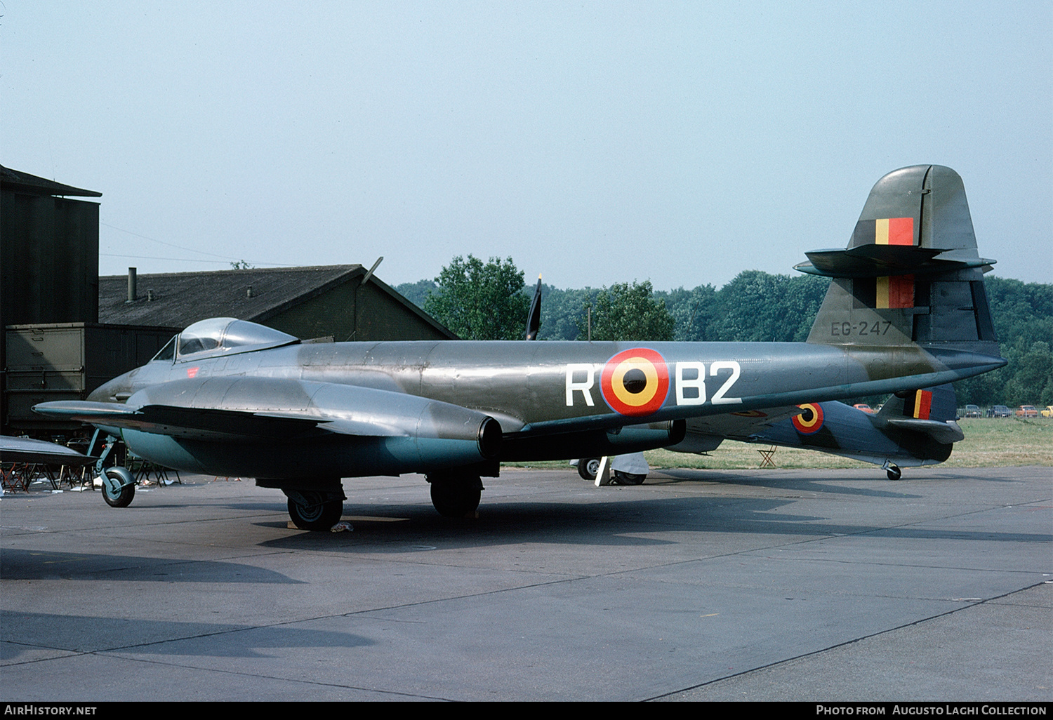 Aircraft Photo of EG-247 | Gloster Meteor F8 | Belgium - Air Force | AirHistory.net #655166