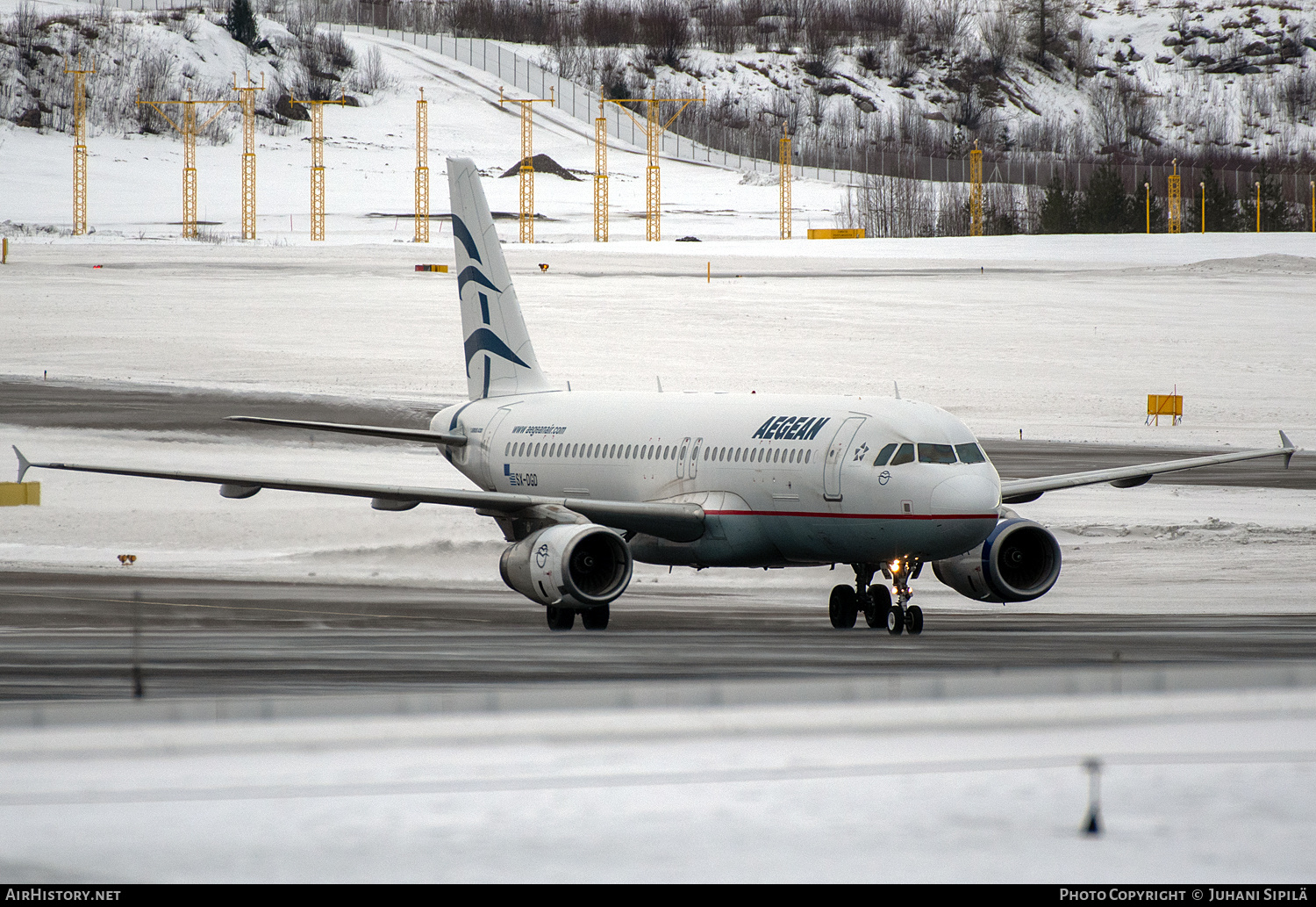 Aircraft Photo of SX-DGD | Airbus A320-232 | Aegean Airlines | AirHistory.net #655174