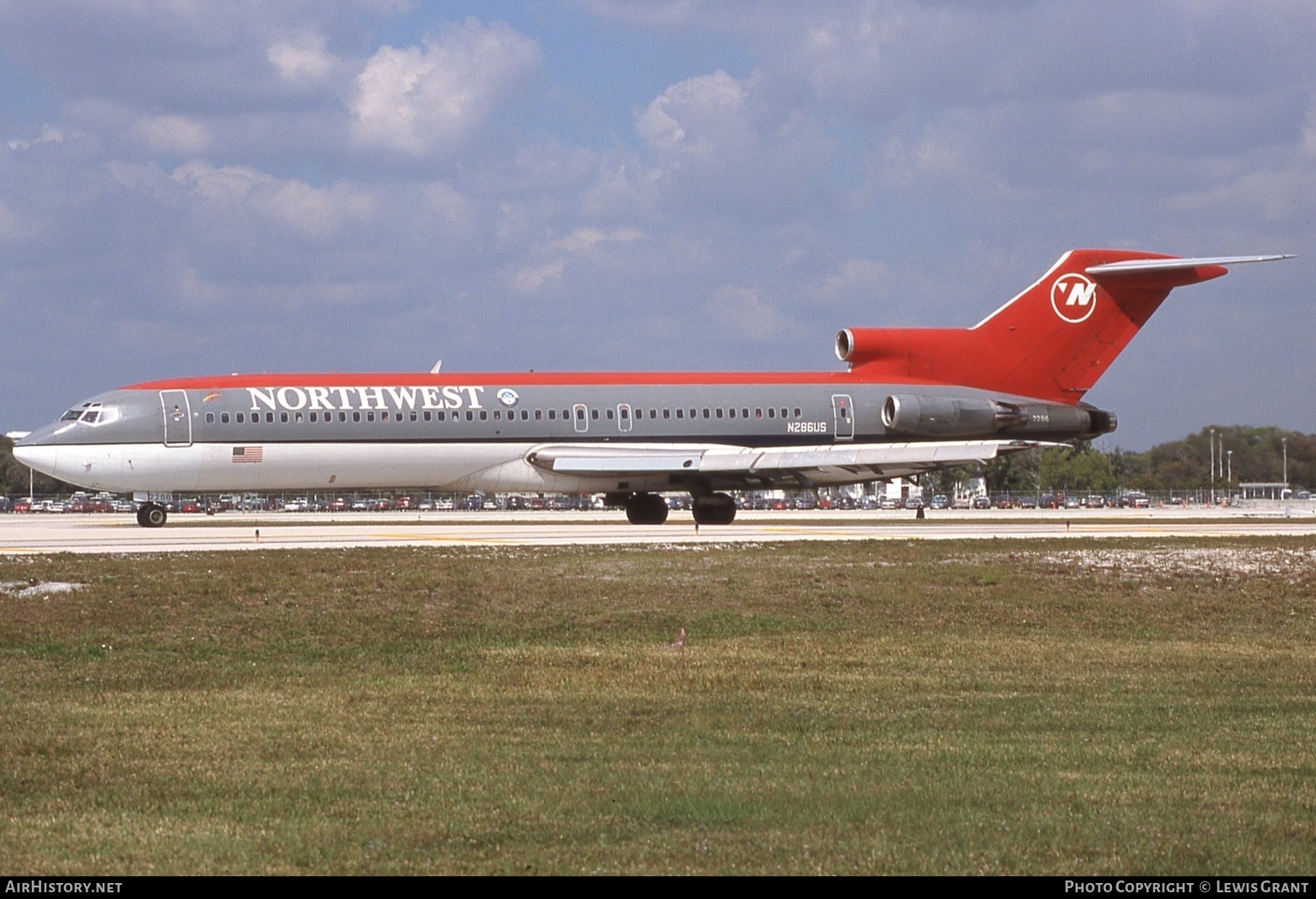 Aircraft Photo of N286US | Boeing 727-251/Adv | Northwest Airlines | AirHistory.net #655178