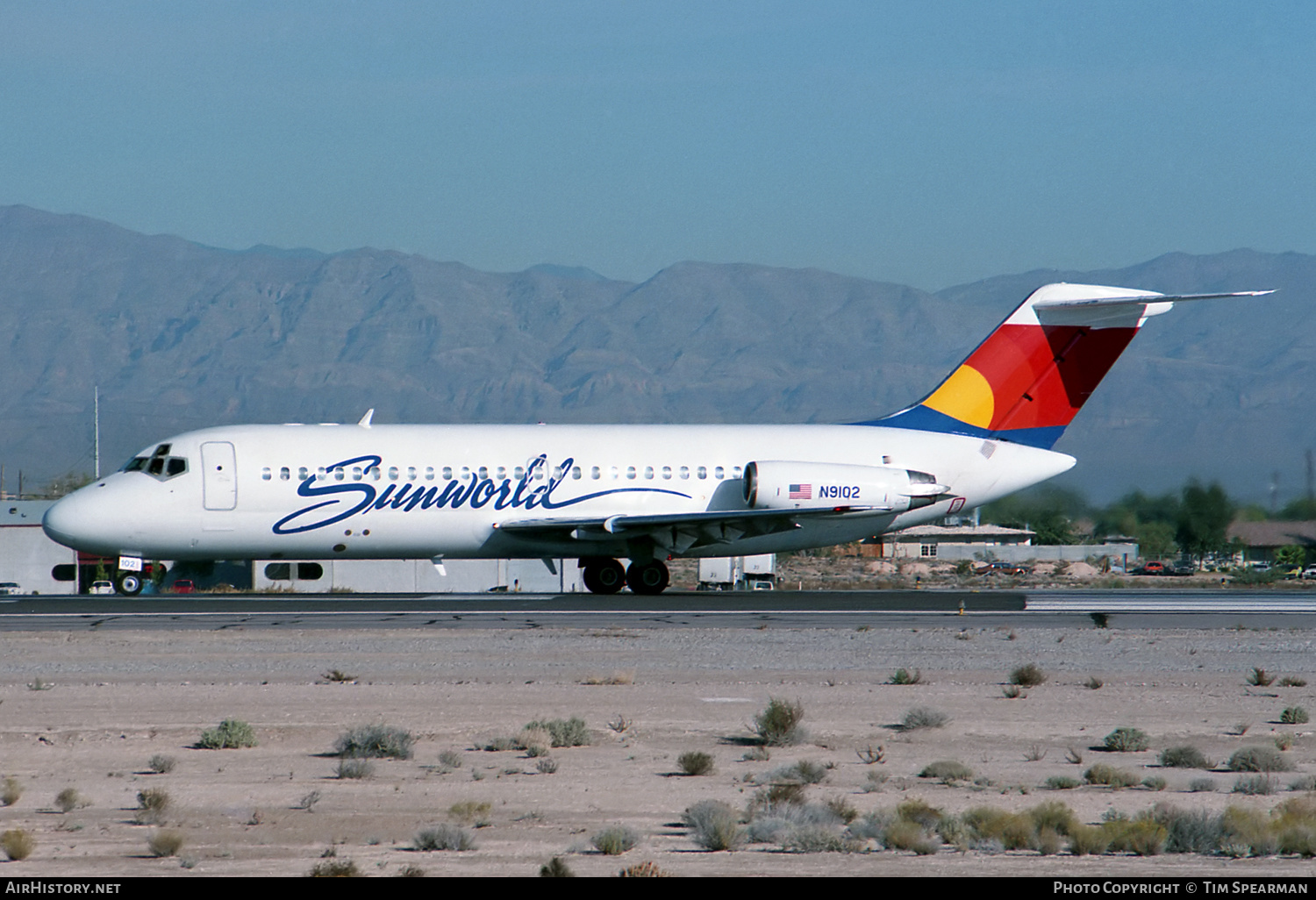 Aircraft Photo of N9102 | Douglas DC-9-14 | Sunworld International Airways | AirHistory.net #655179